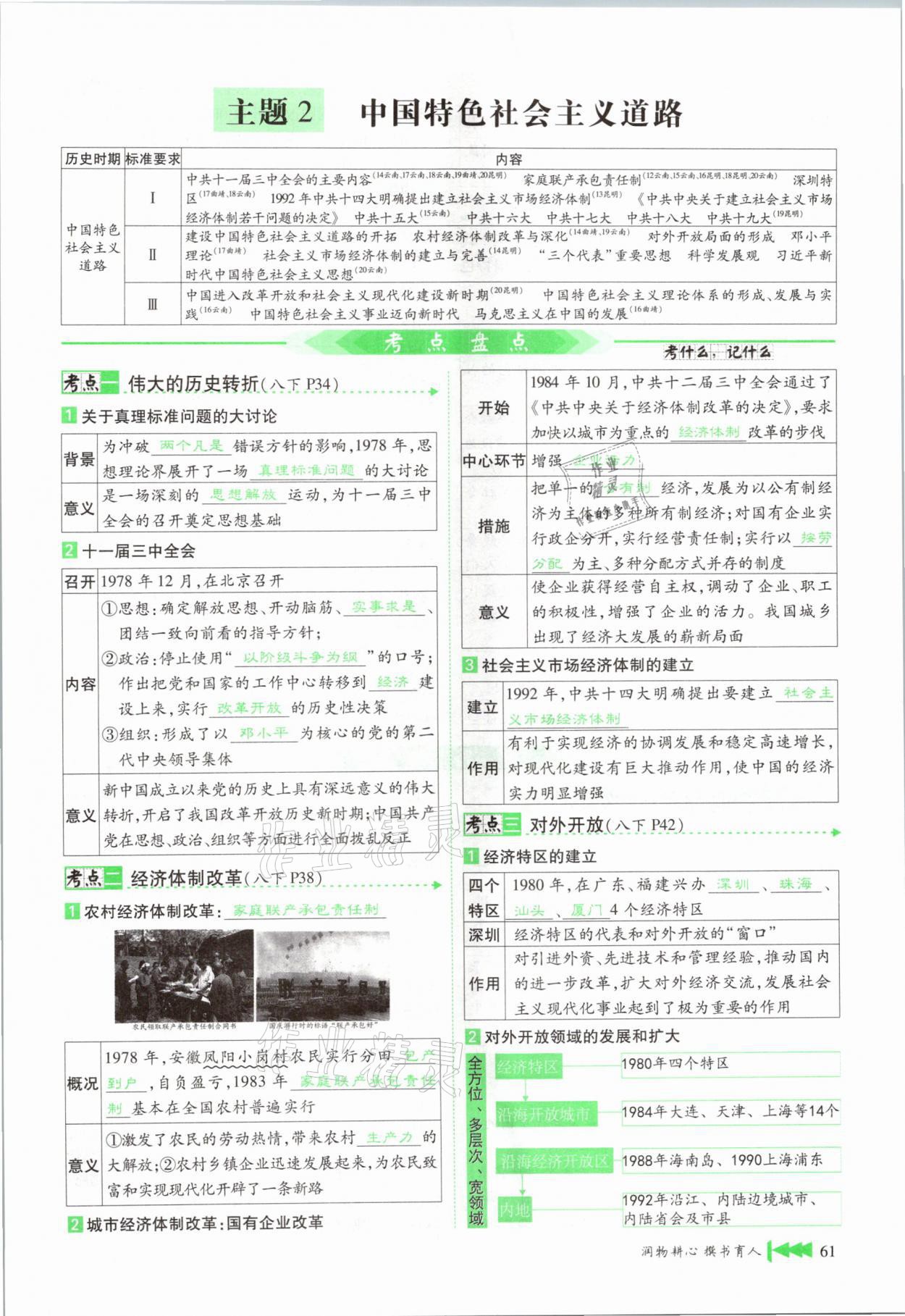 2021年721新中考新方向歷史云南專版 第61頁