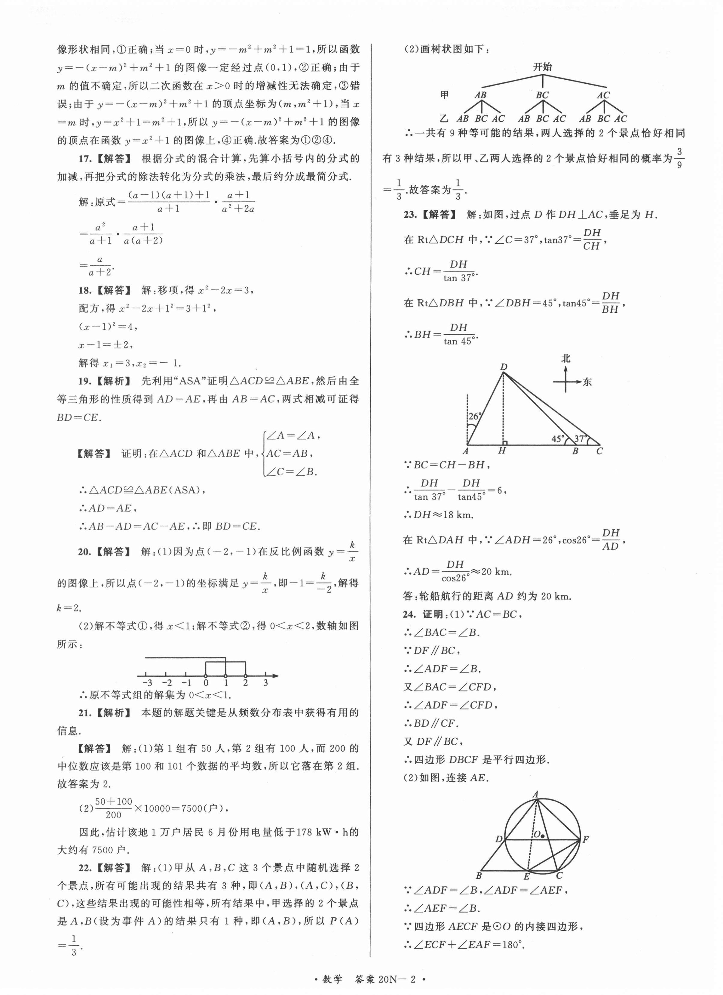 2021年江蘇省中考試卷匯編數(shù)學(xué) 第2頁