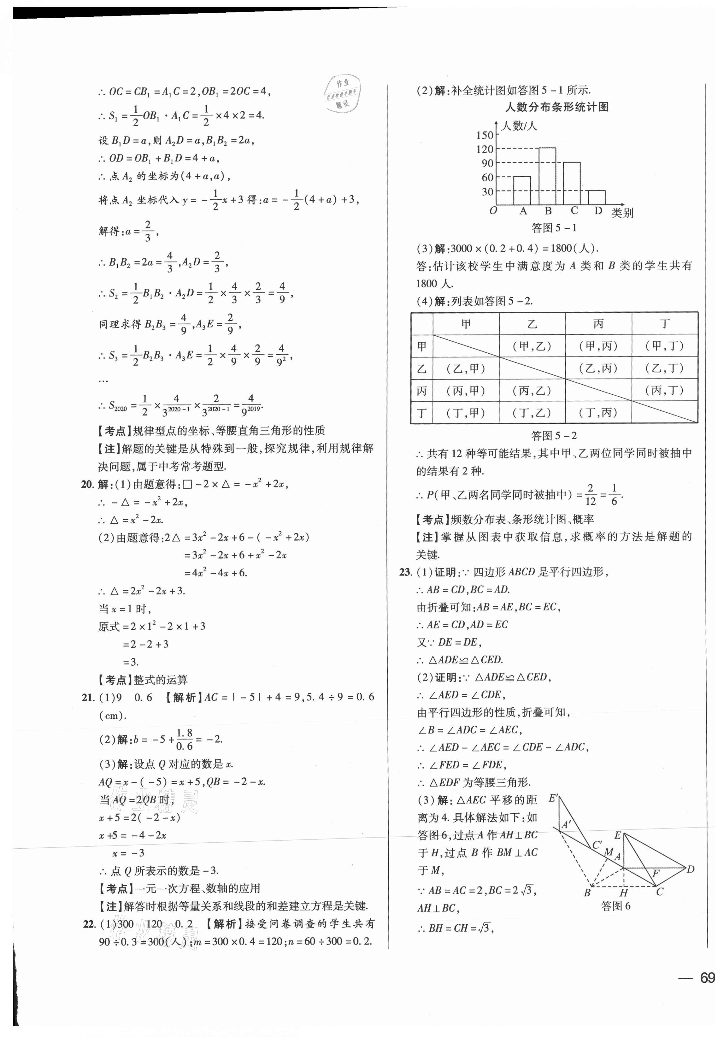 2021年北大綠卡名校中考模擬試卷匯編數(shù)學(xué)河北專版 第13頁(yè)