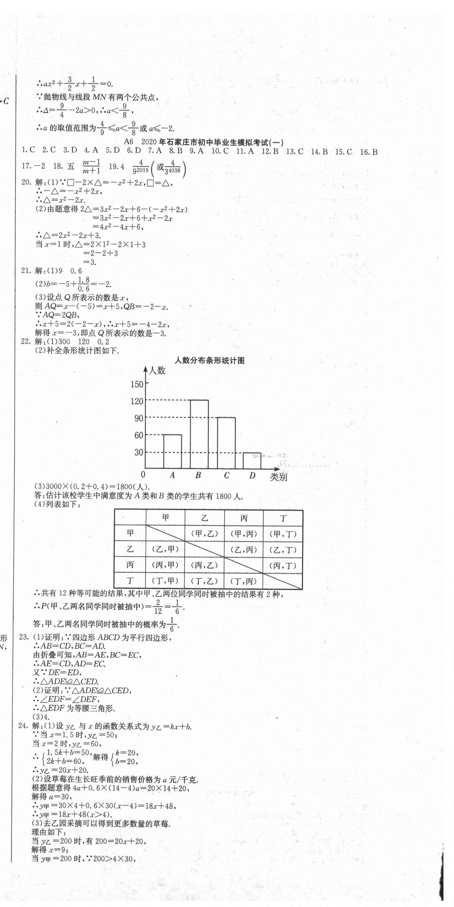 2021年試題調(diào)研數(shù)學(xué)河北專版云南科技出版社 第12頁(yè)