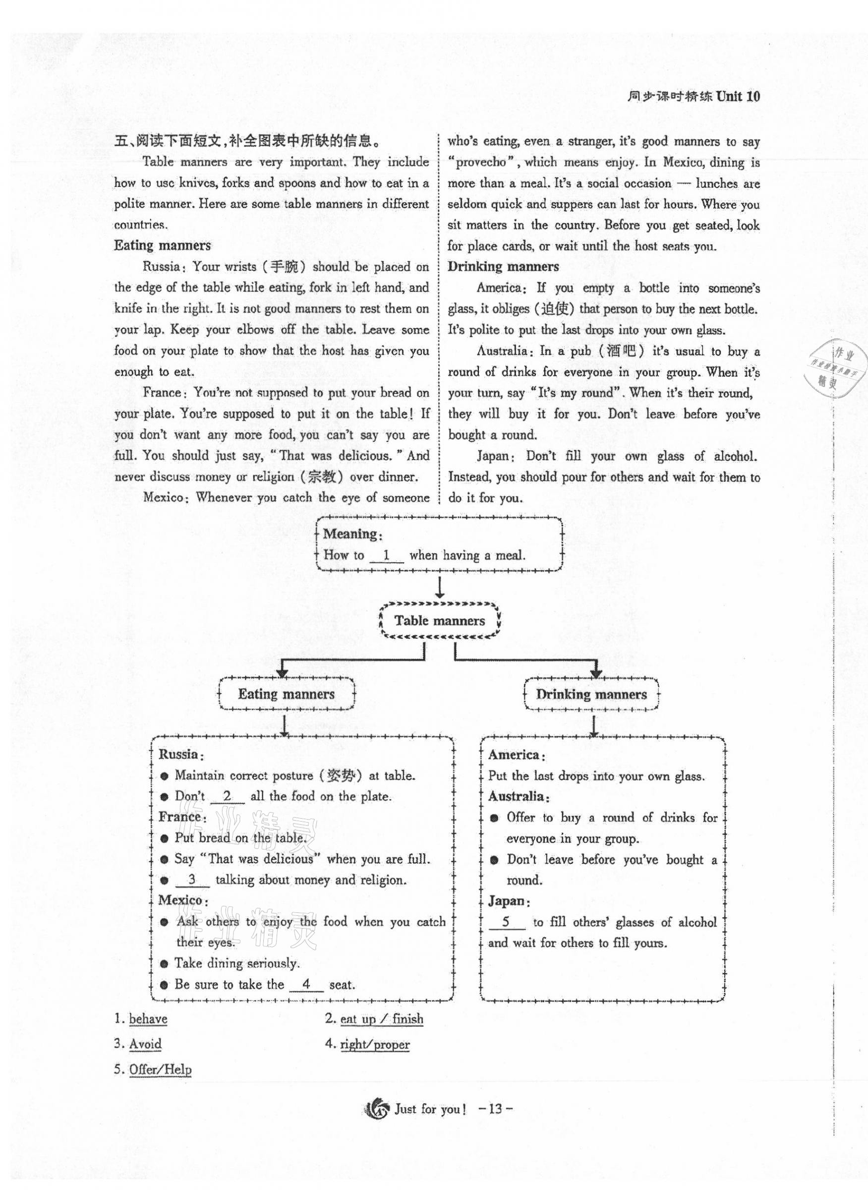 2021年優(yōu)課堂給力A加九年級(jí)英語(yǔ)下冊(cè)人教版 第13頁(yè)