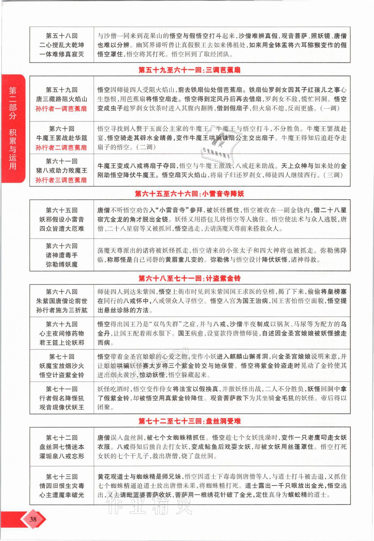 2021年新思路中考語文河南專版鄭州大學出版社 參考答案第38頁