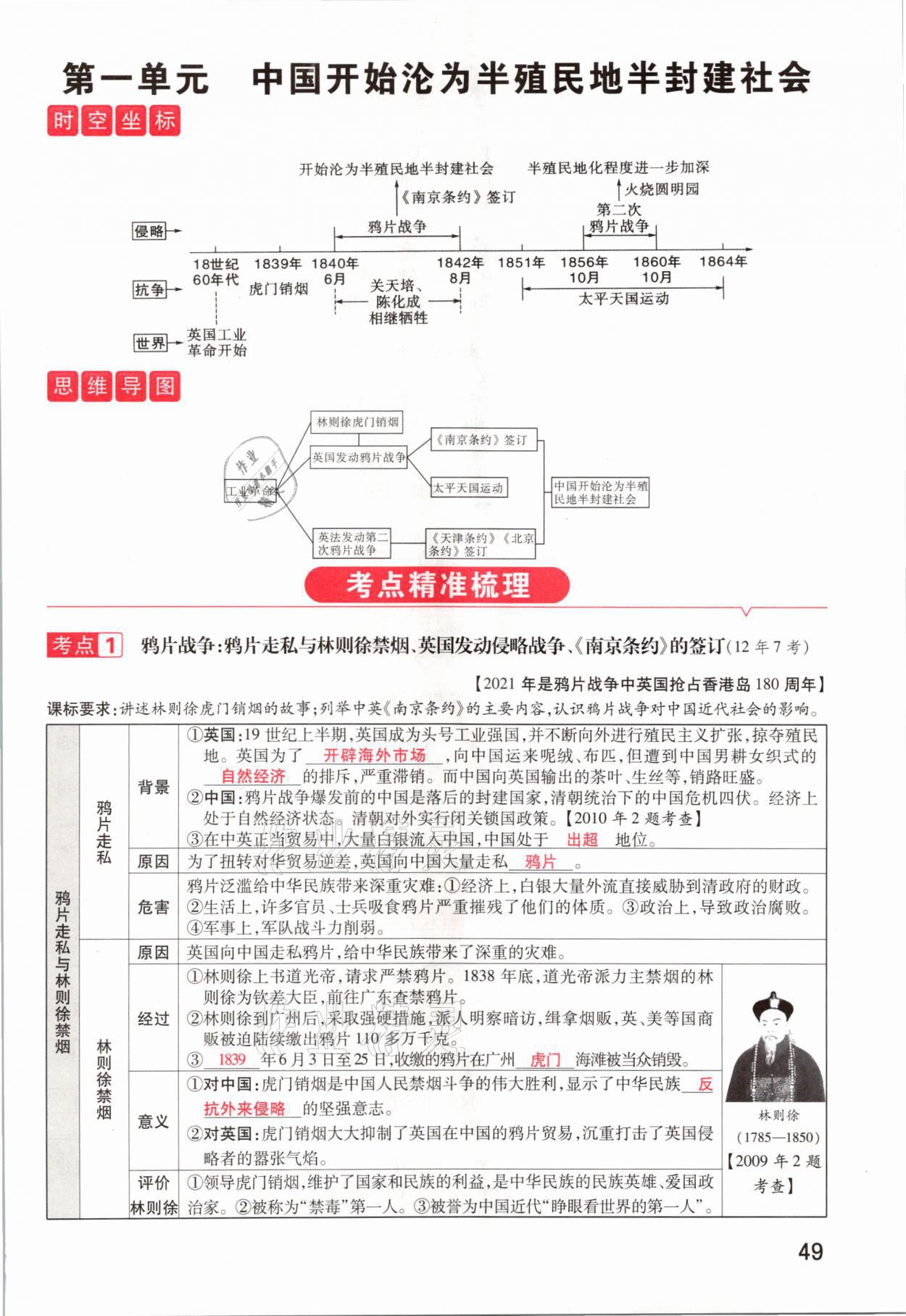 2021年領(lǐng)揚(yáng)文化中考研究歷史河南專版 參考答案第49頁