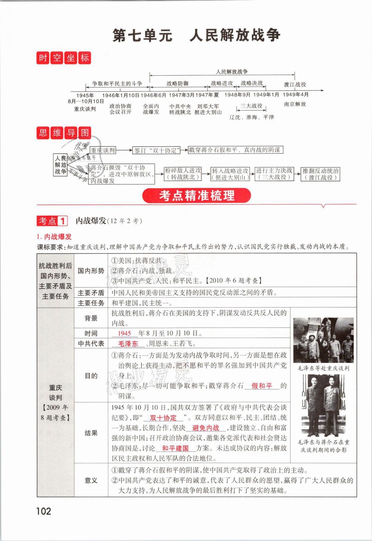 2021年領(lǐng)揚(yáng)文化中考研究歷史河南專版 參考答案第102頁(yè)