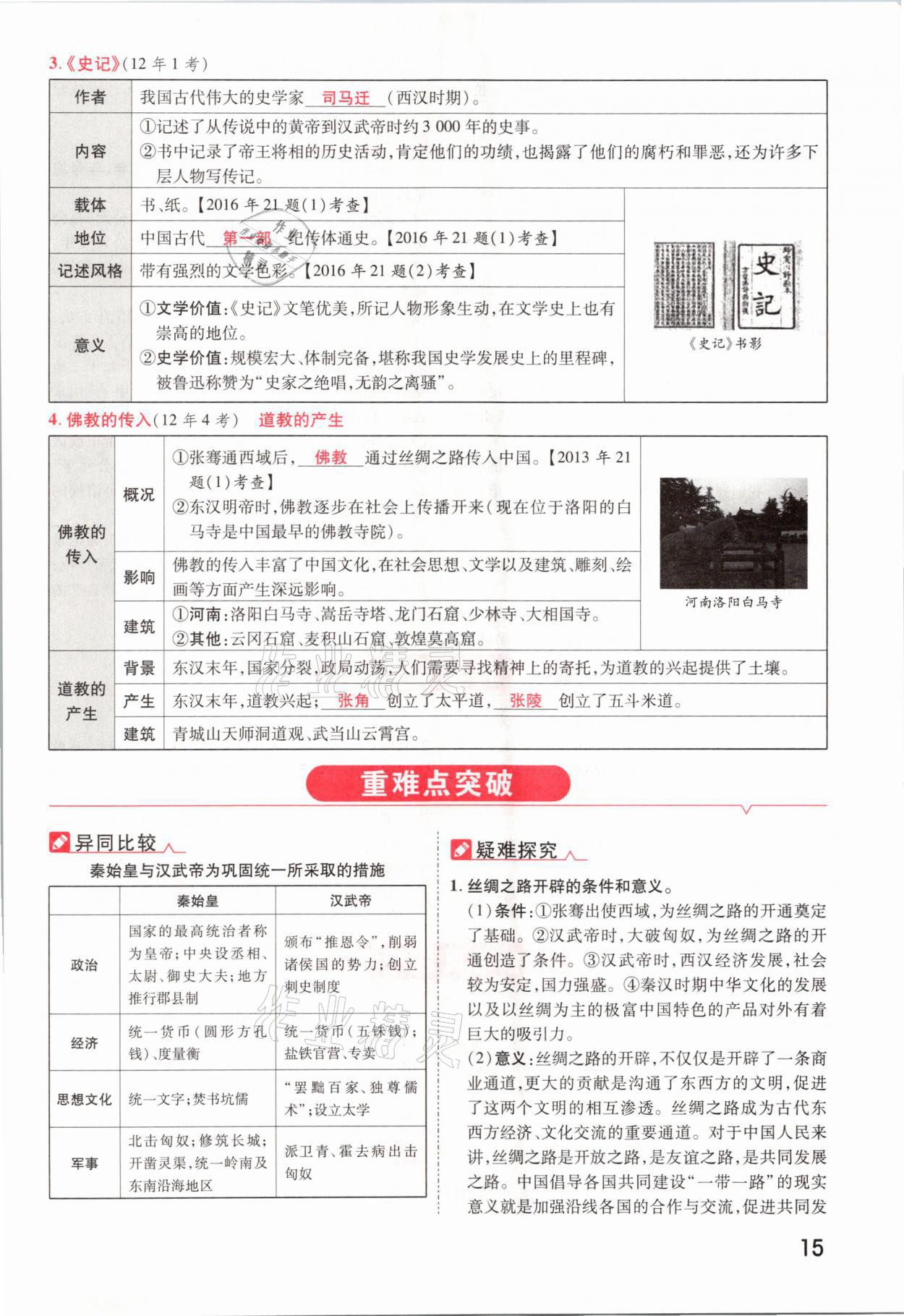 2021年領(lǐng)揚(yáng)文化中考研究歷史河南專版 參考答案第15頁(yè)