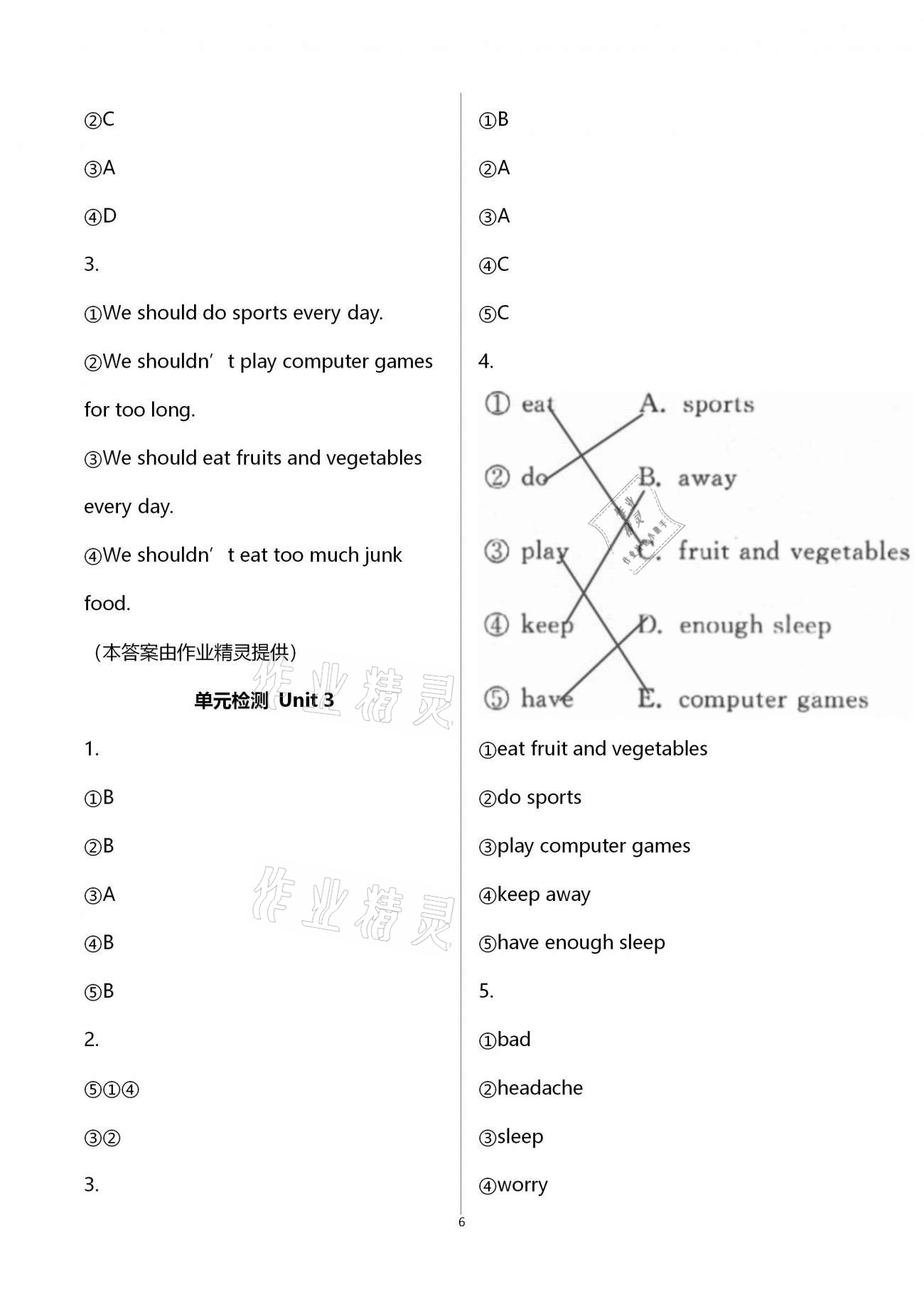 2021年小學生學習園地五年級英語下冊魯科版54制 第6頁
