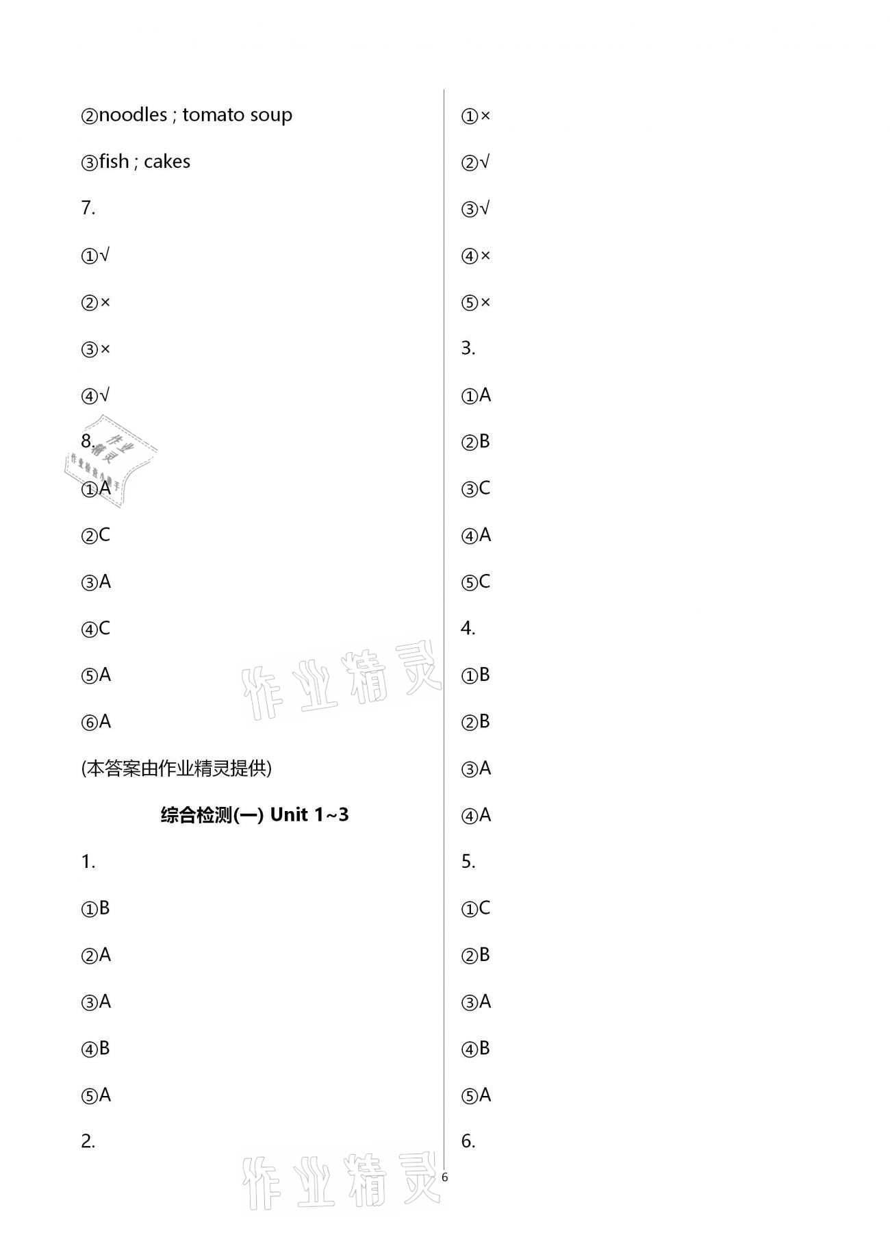 2021年小學(xué)生學(xué)習(xí)園地四年級(jí)英語下冊(cè)魯科版54制 第6頁