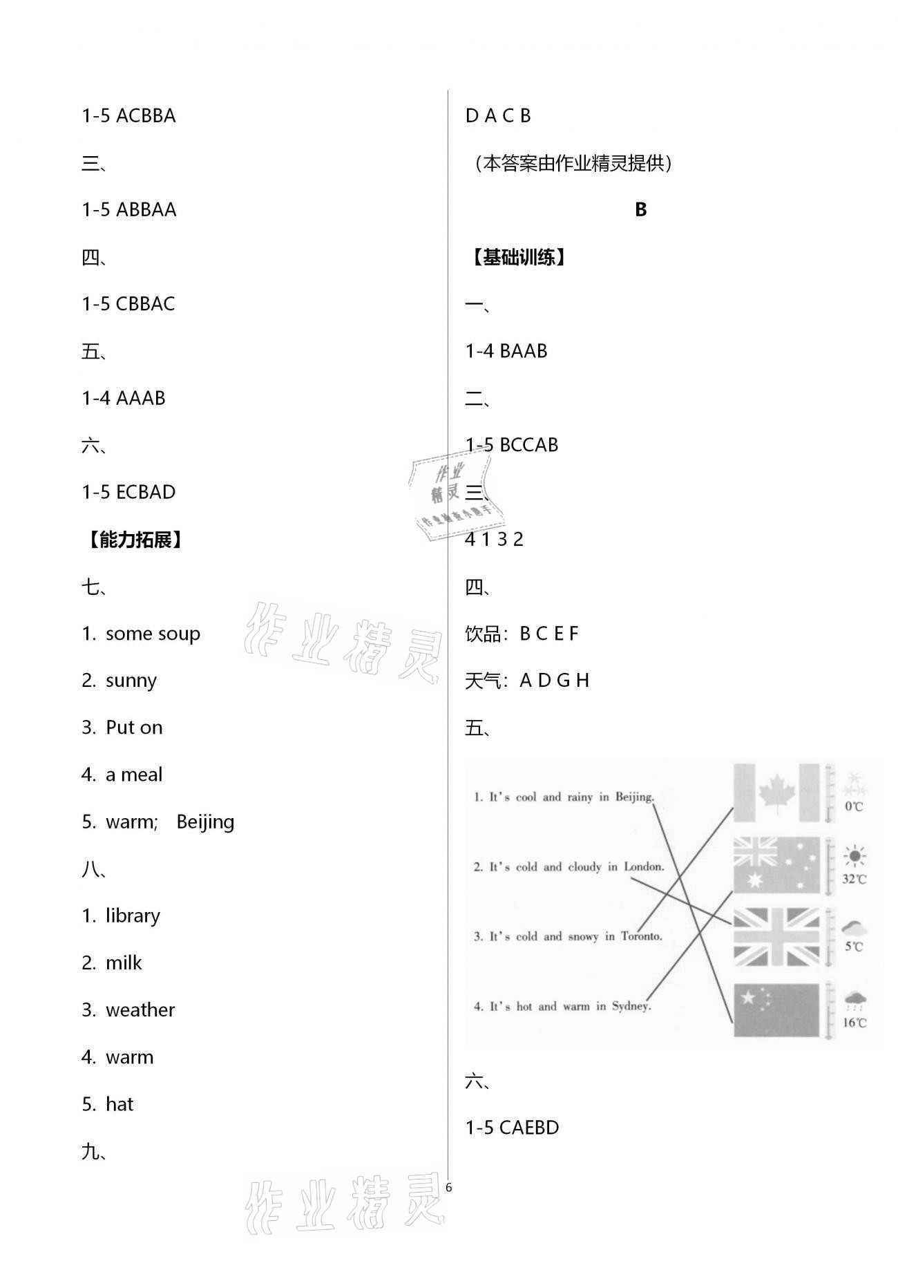 2021年英語學(xué)習(xí)與鞏固四年級下冊人教版 第6頁