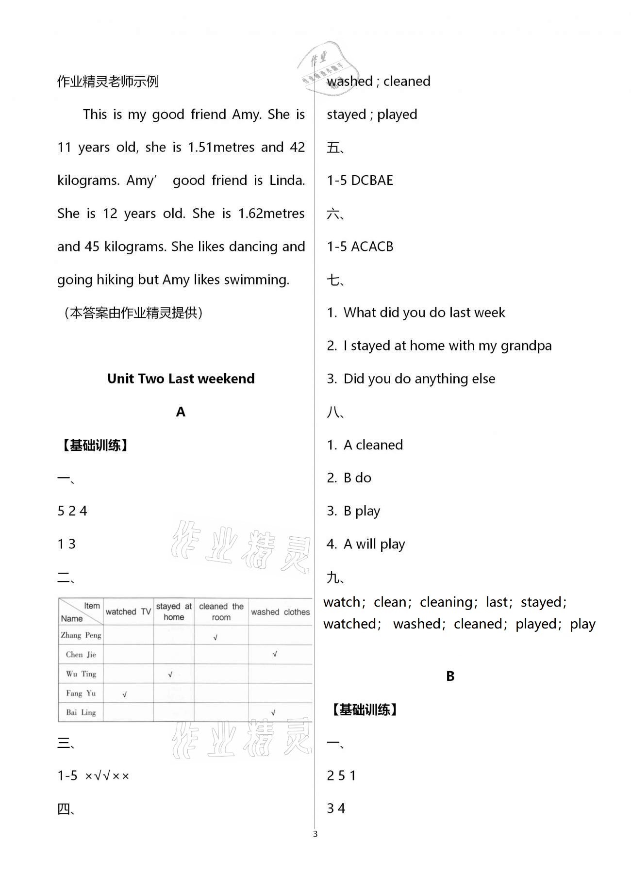 2021年英語學(xué)習(xí)與鞏固六年級下冊人教版 第3頁