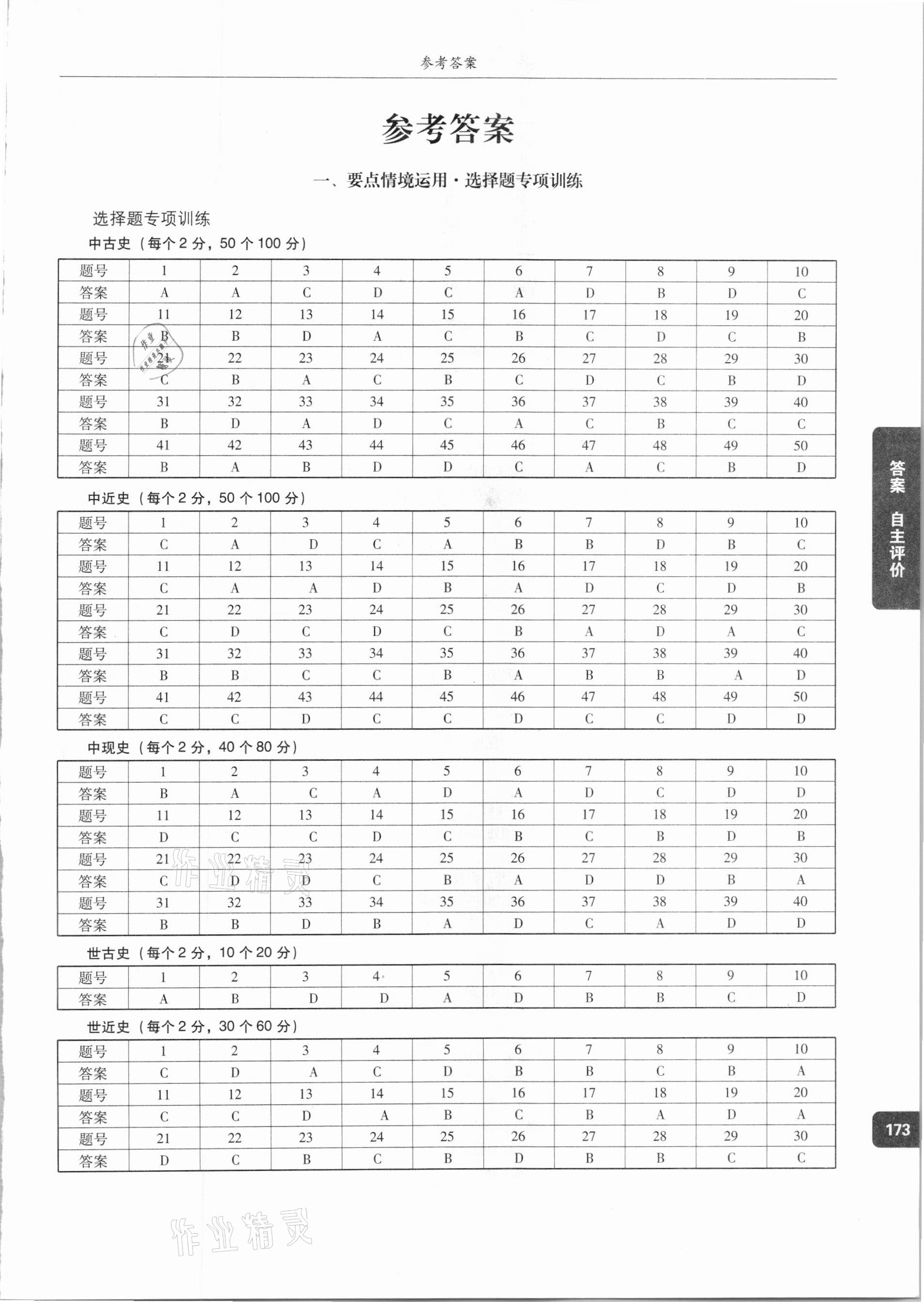 2021年初三歷史復(fù)習(xí)備考手冊 第1頁