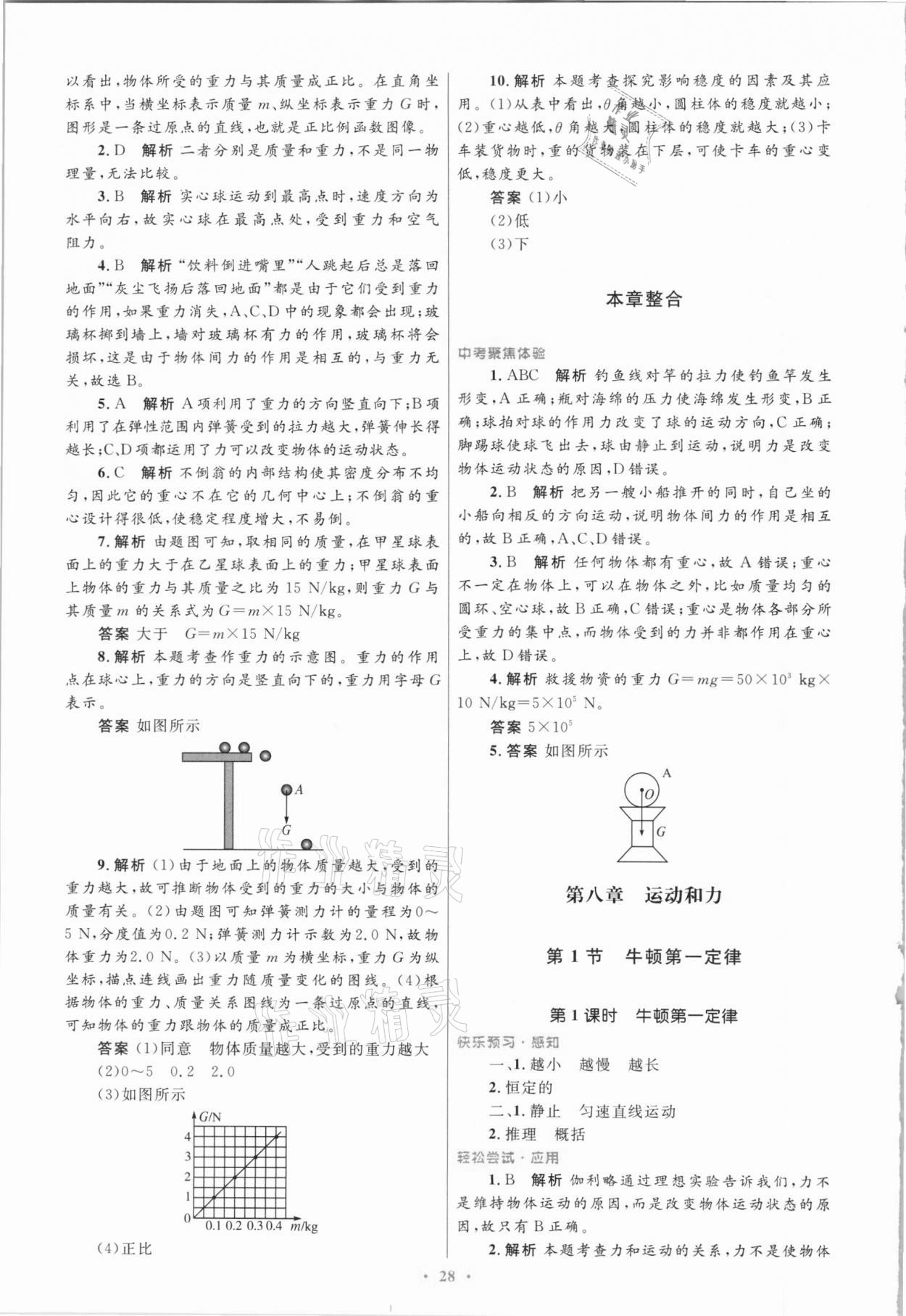 2021年同步測(cè)控優(yōu)化設(shè)計(jì)八年級(jí)物理下冊(cè)人教版 第4頁