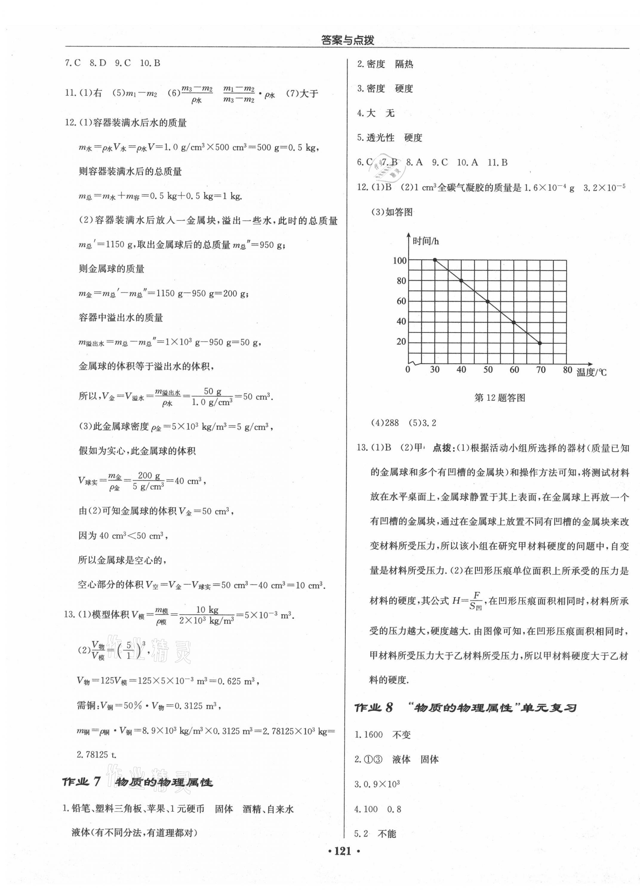 2021年启东中学作业本八年级物理下册江苏版 第3页