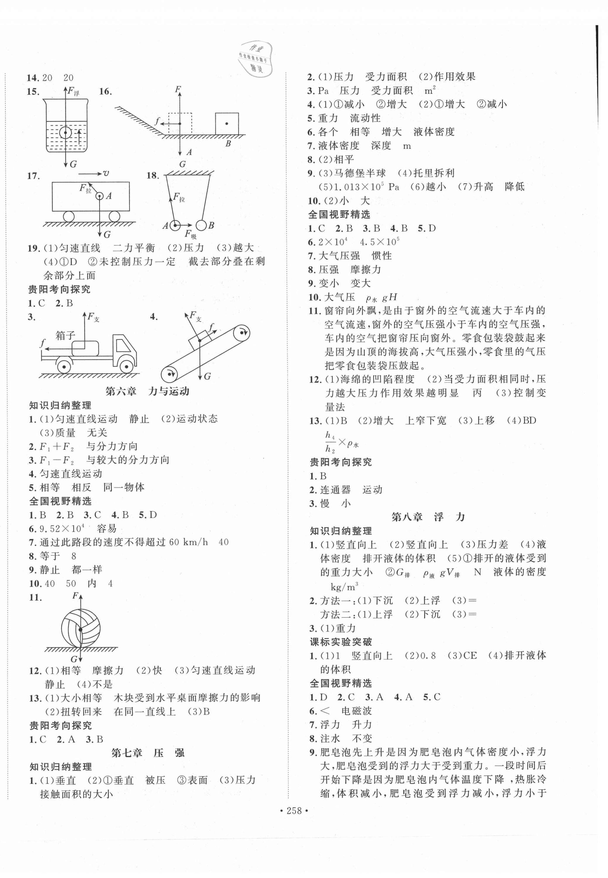 2021年地道中考貴陽(yáng)中考總復(fù)習(xí)物理 第4頁(yè)