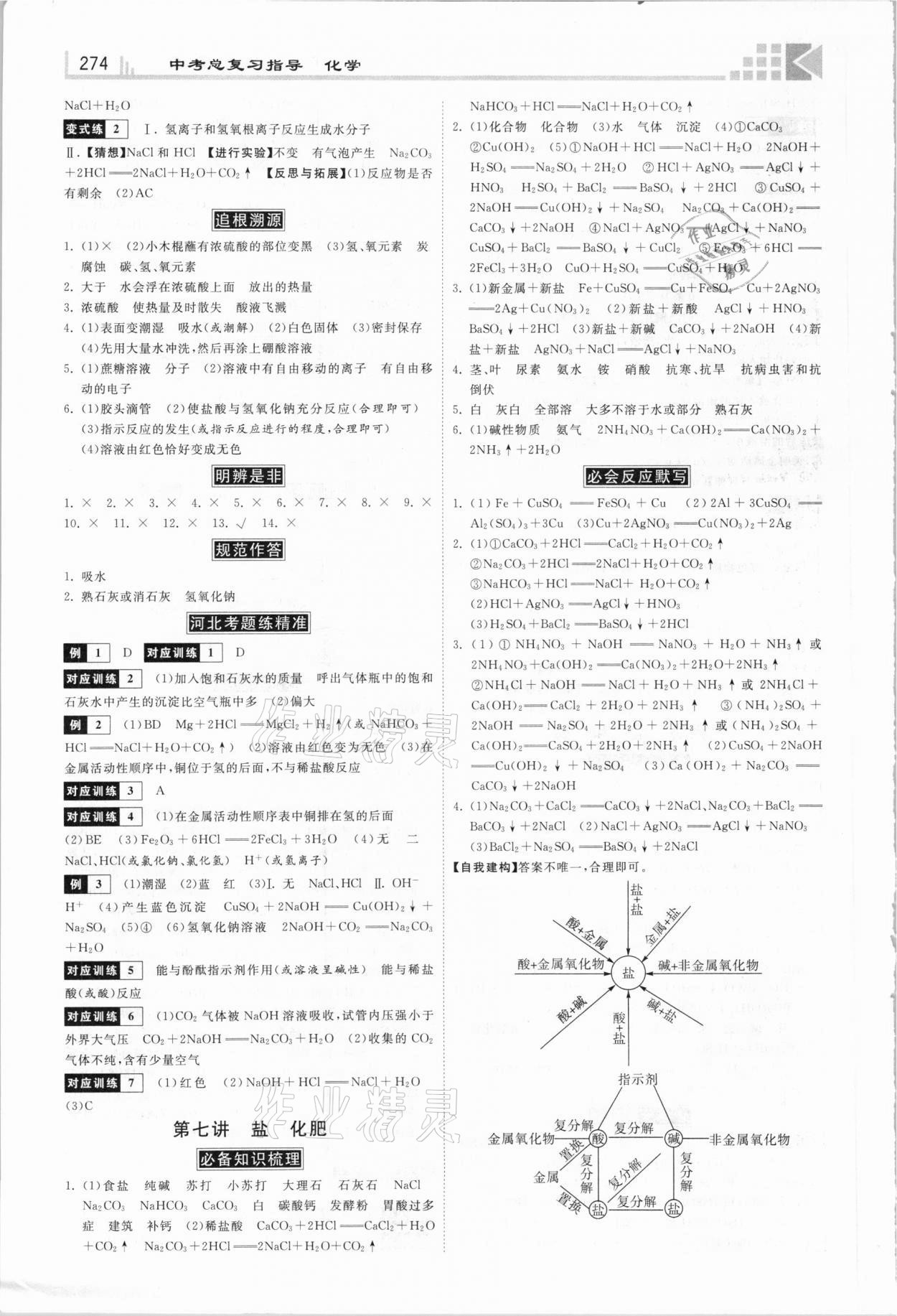 2021年中考總復(fù)習(xí)指導(dǎo)化學(xué)河北專版河北美術(shù)出版社 第6頁