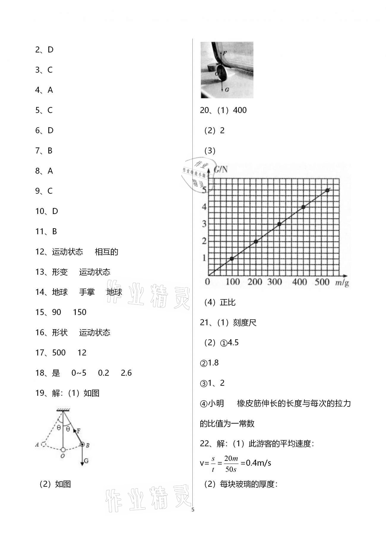 2021年學(xué)習(xí)指要八年級物理下冊人教版 第5頁