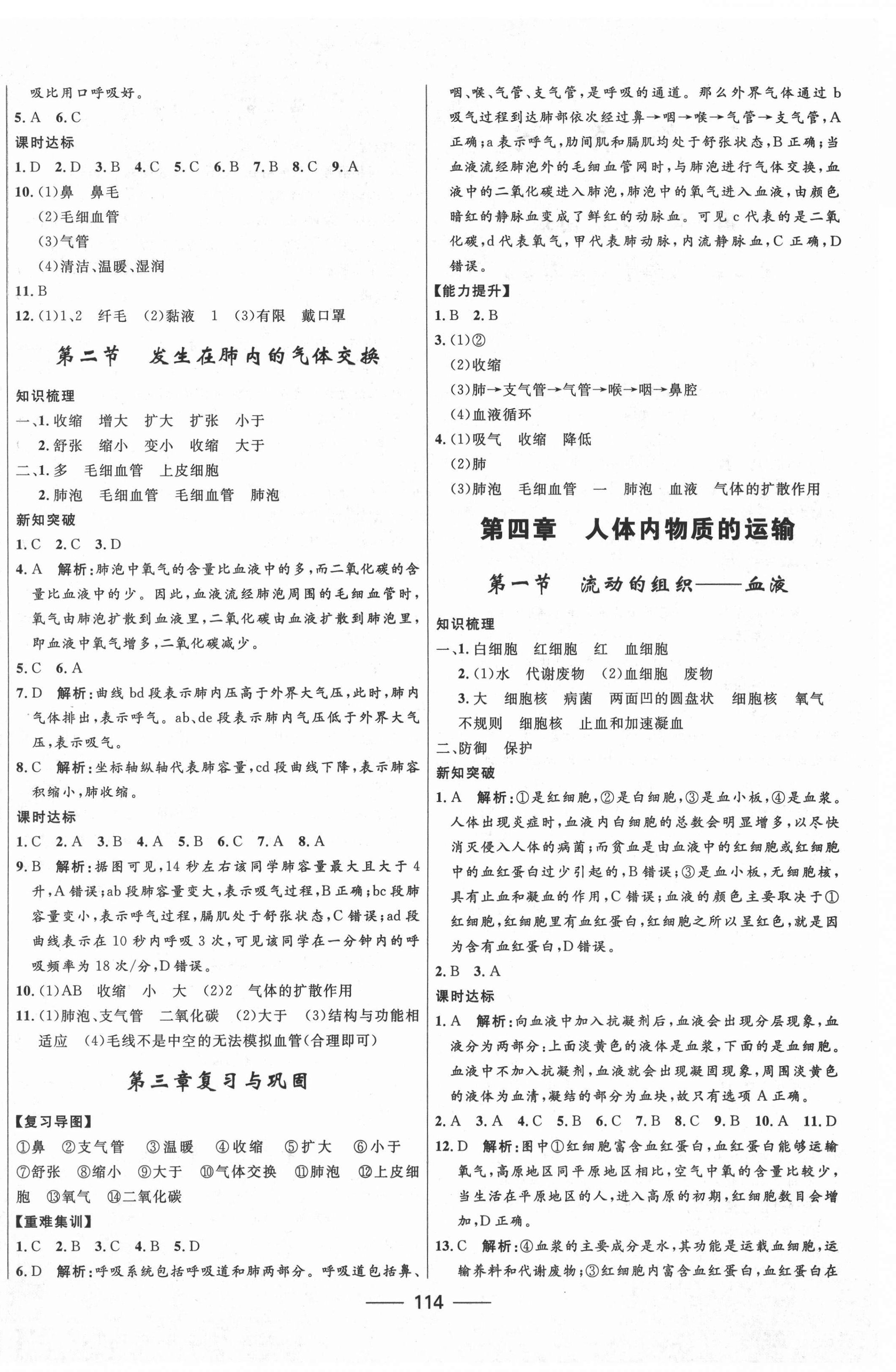 2021年奪冠百分百新導(dǎo)學(xué)課時(shí)練七年級(jí)生物下冊(cè)人教版 第4頁(yè)