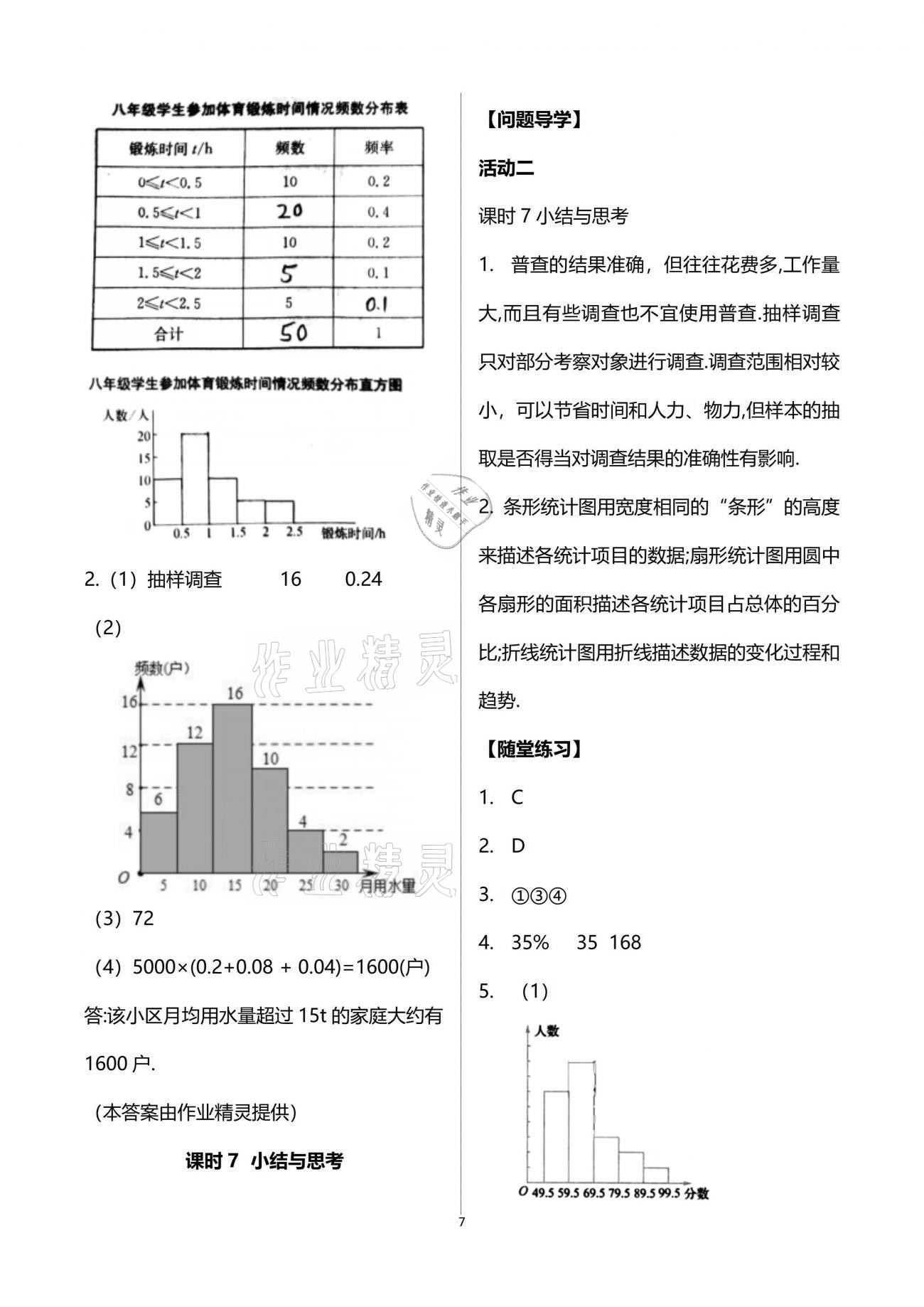 2021年伴你學(xué)八年級數(shù)學(xué)下冊蘇科版 參考答案第7頁