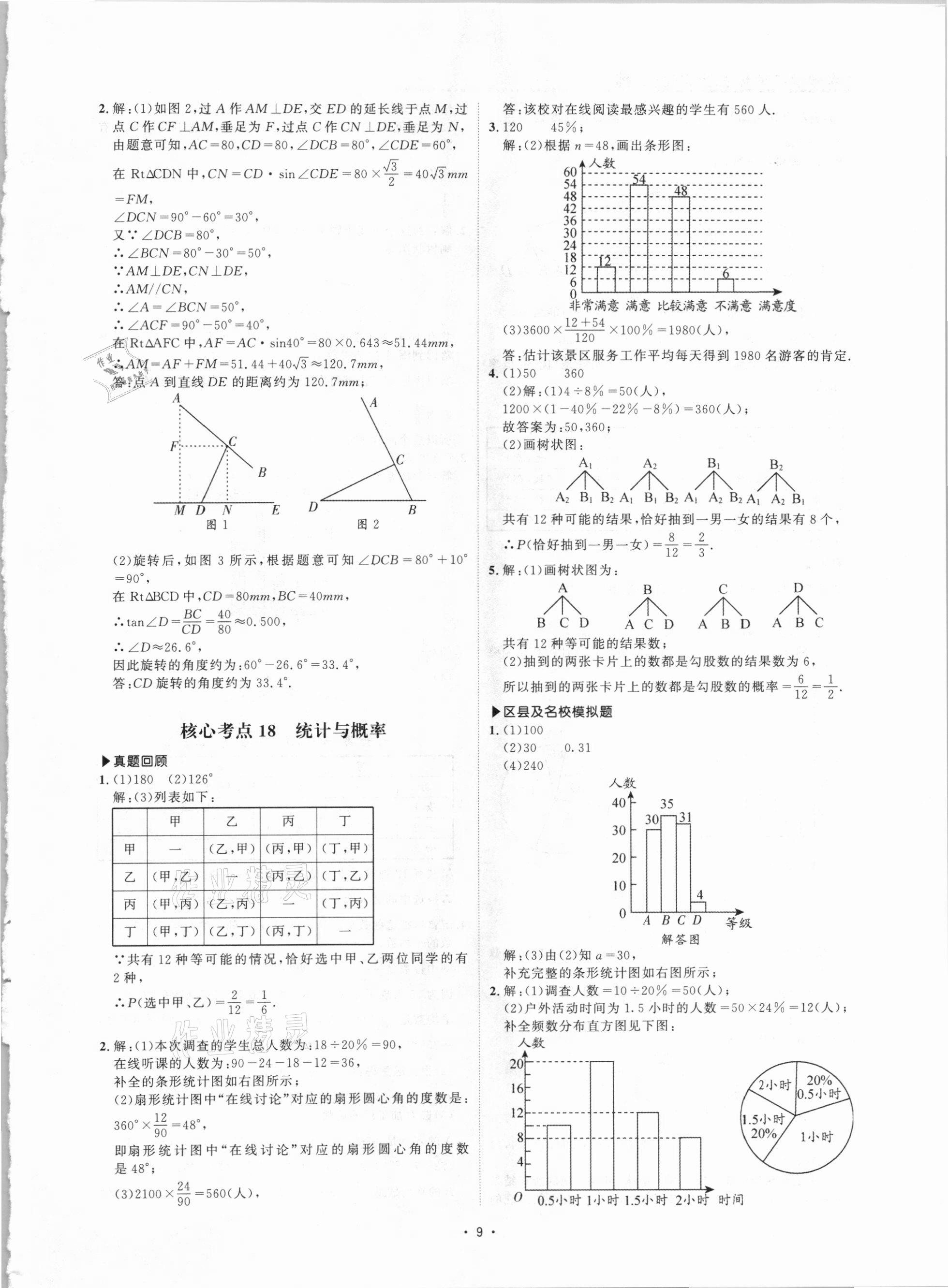 2021年優(yōu)課堂給力A加中考數(shù)學(xué)點(diǎn)對點(diǎn)招招突破 第9頁