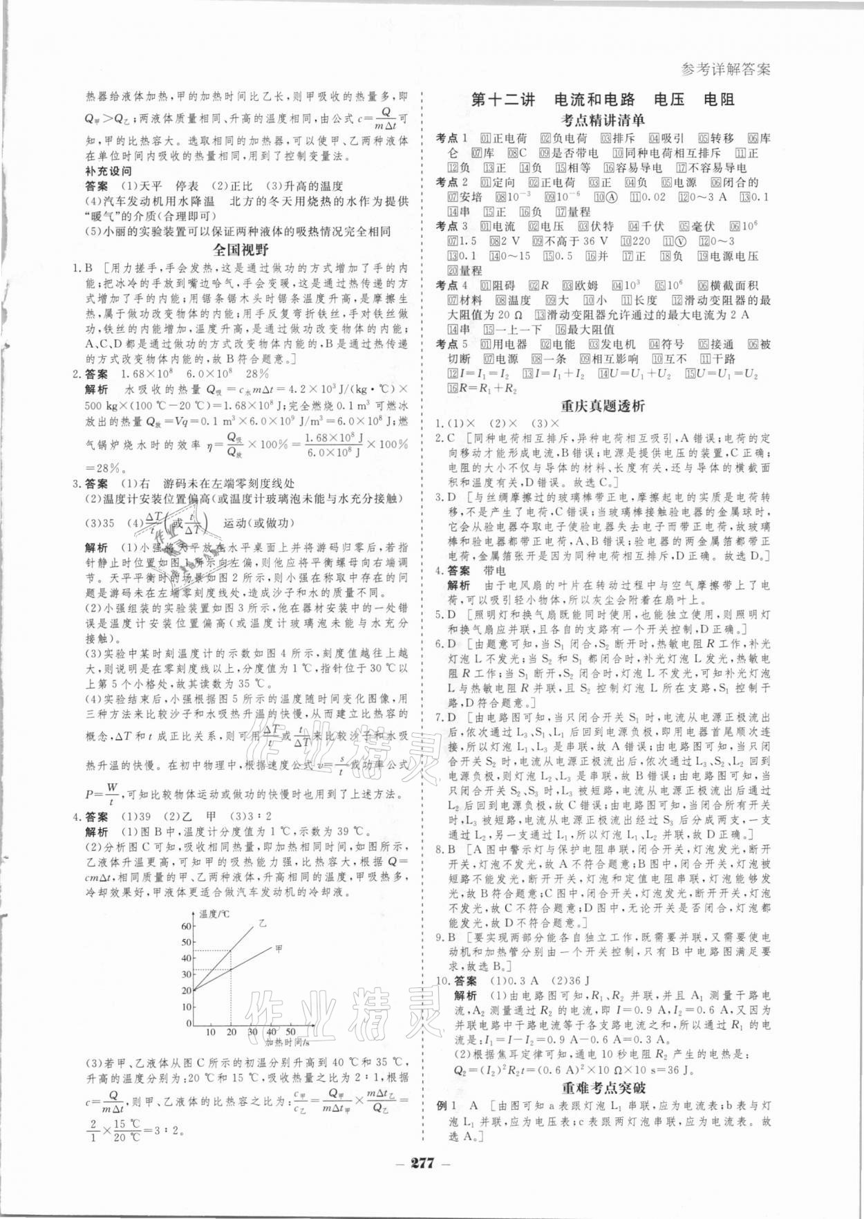 2021年金版教程中考復習解決方案物理重慶專版 第21頁