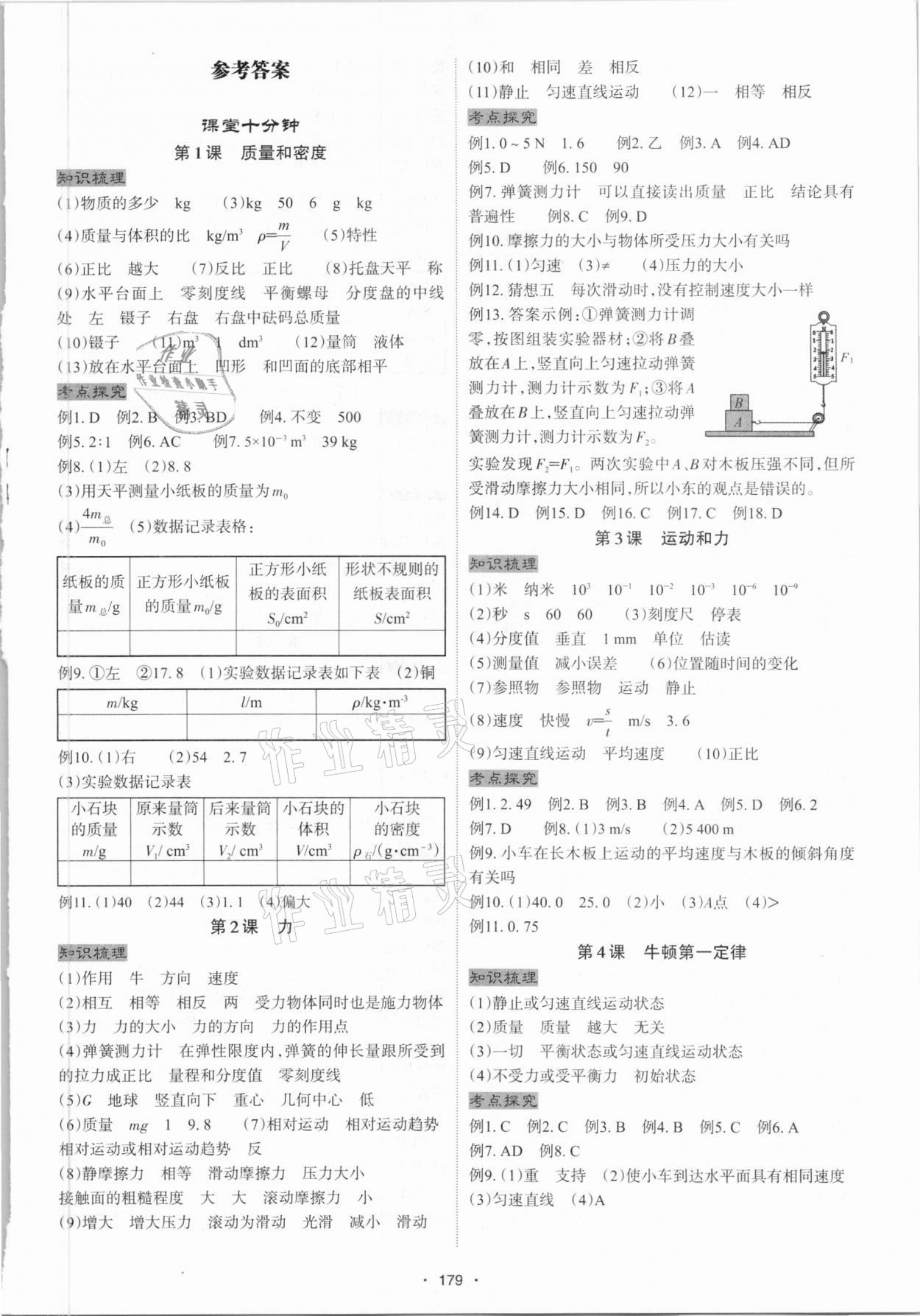 2021年中考高分攻略物理北京专版 第1页