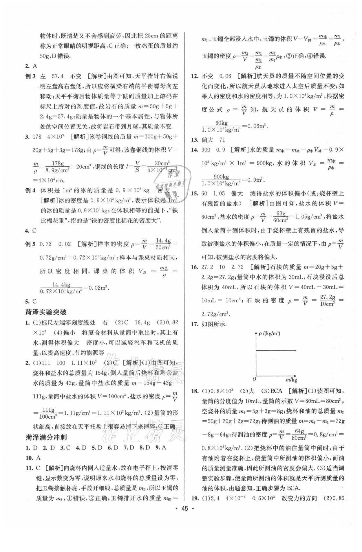 2021年升學(xué)錦囊物理菏澤專版 第7頁