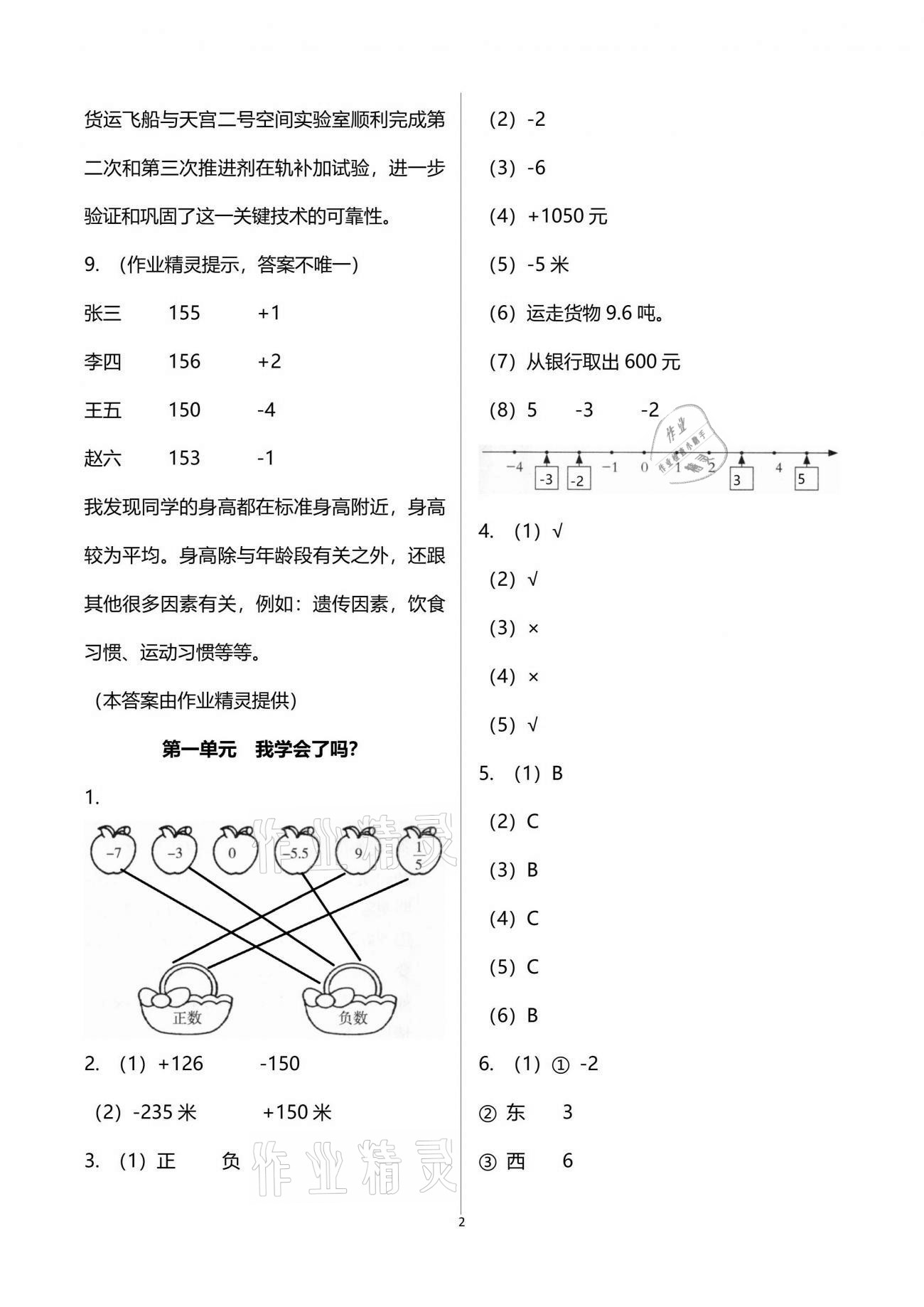 2021年小學(xué)同步練習(xí)冊五年級數(shù)學(xué)下冊青島版六三學(xué)制青島出版社 第2頁