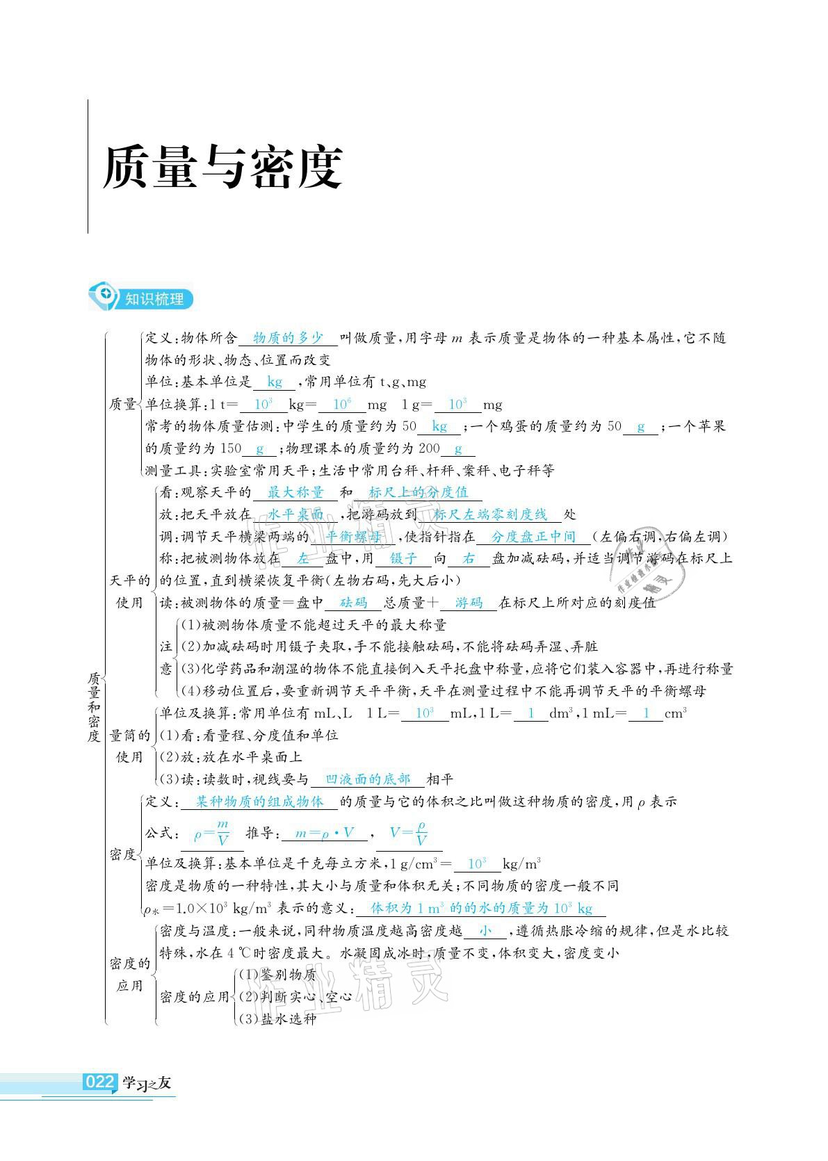 2021年學(xué)習(xí)之友九年級物理下冊人教版 參考答案第22頁