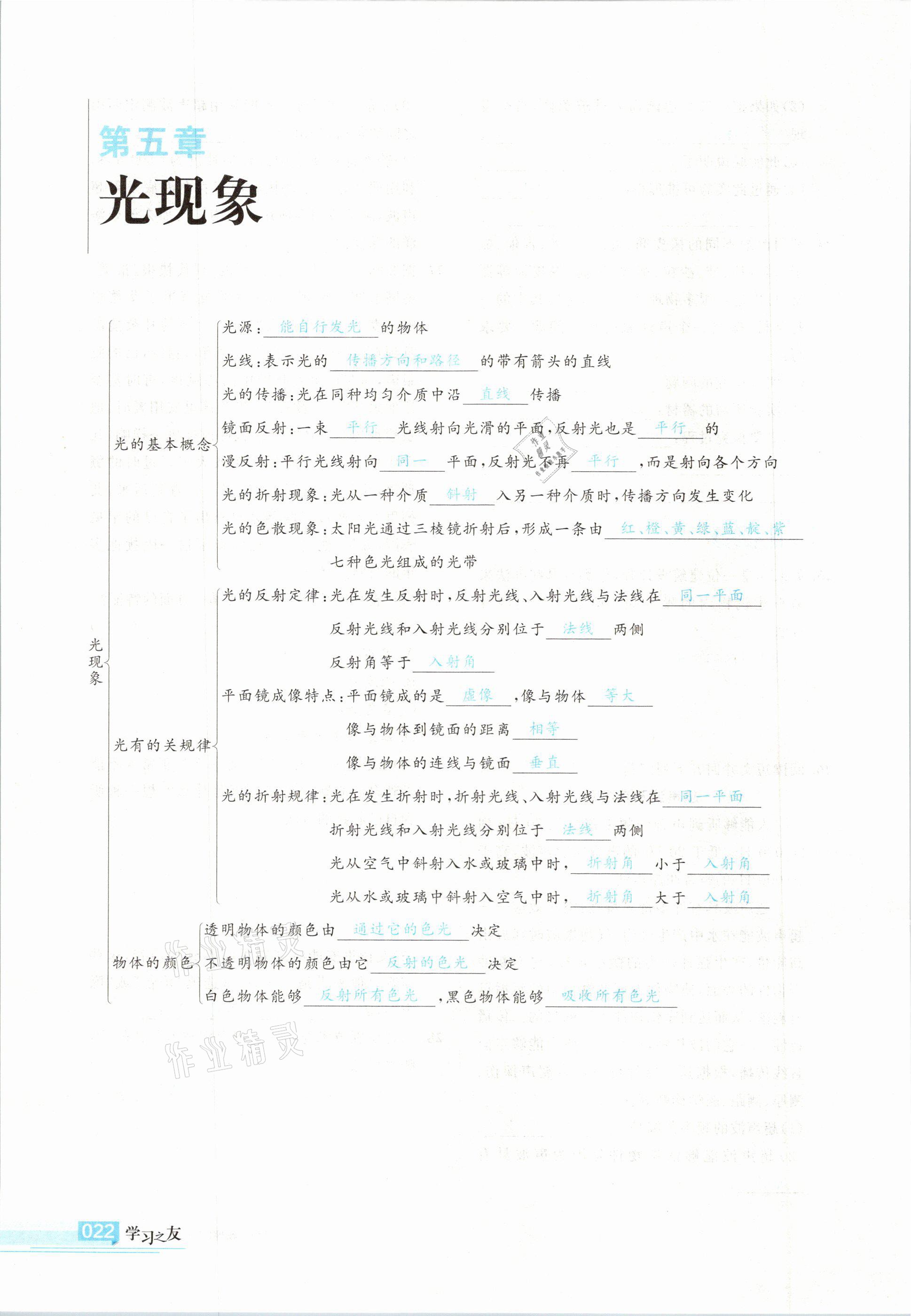 2021年學(xué)習(xí)之友九年級物理下冊北師大版 參考答案第22頁