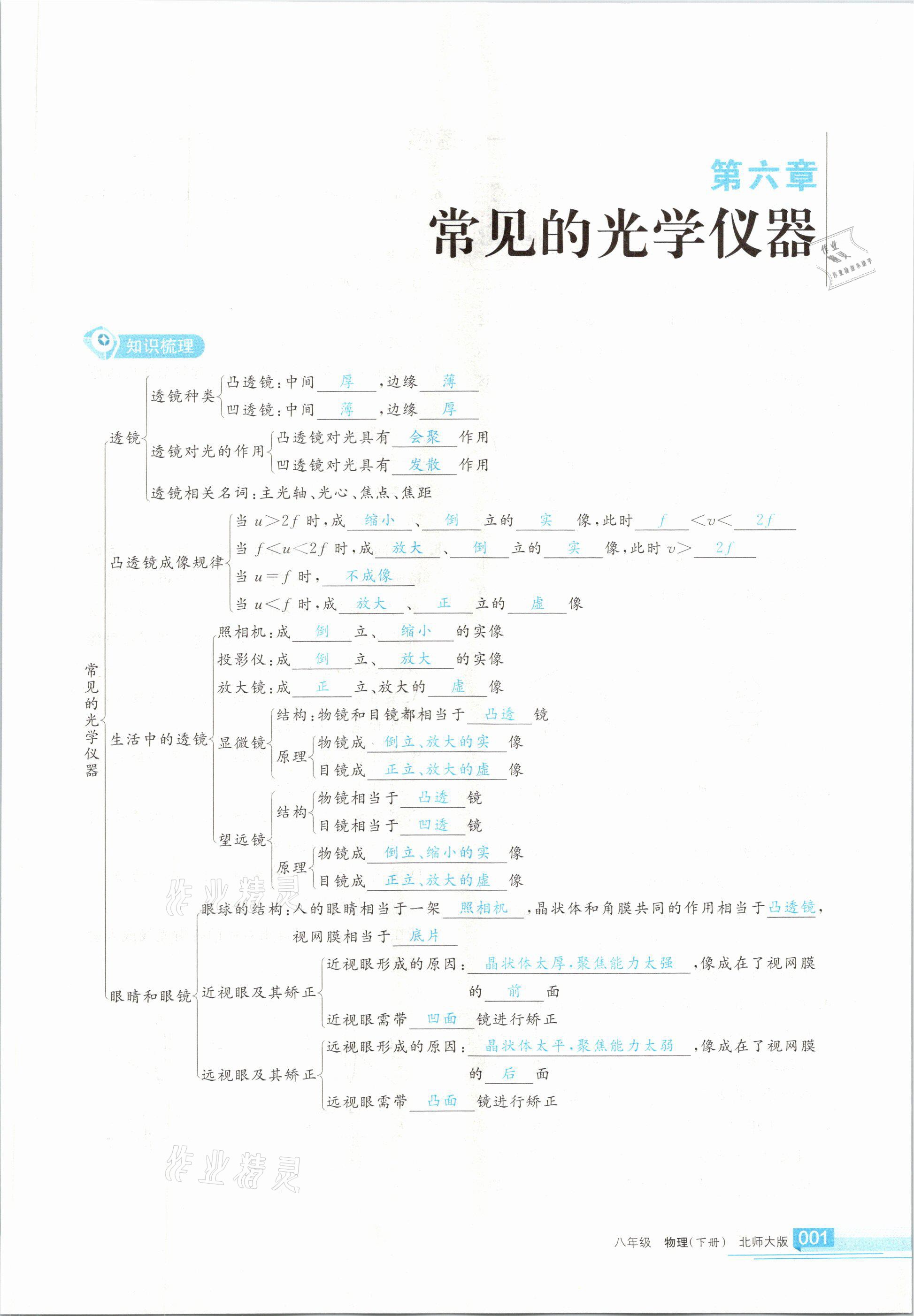 2021年学习之友八年级物理下册北师大版 参考答案第1页