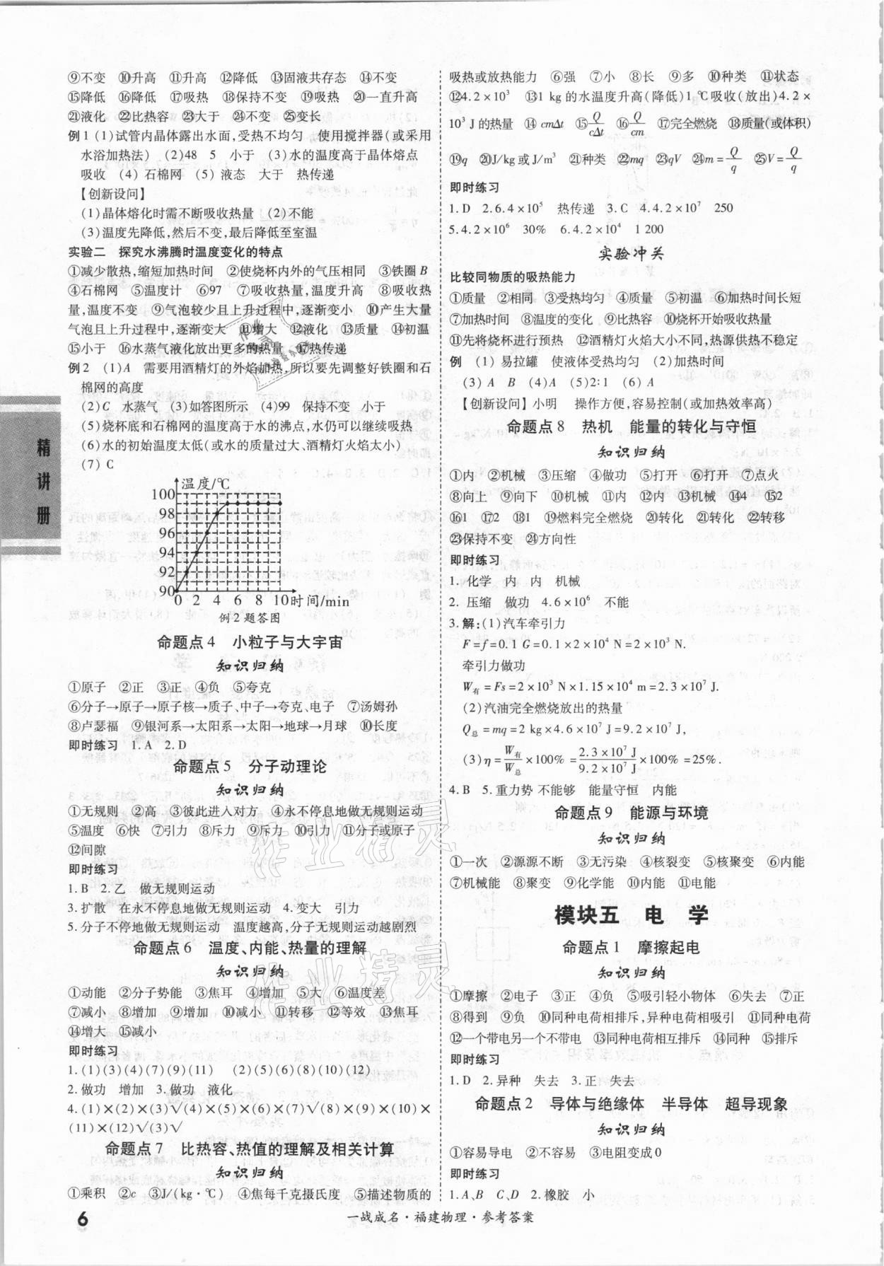 2021年一戰(zhàn)成名考前新方案物理福建專版 第6頁(yè)