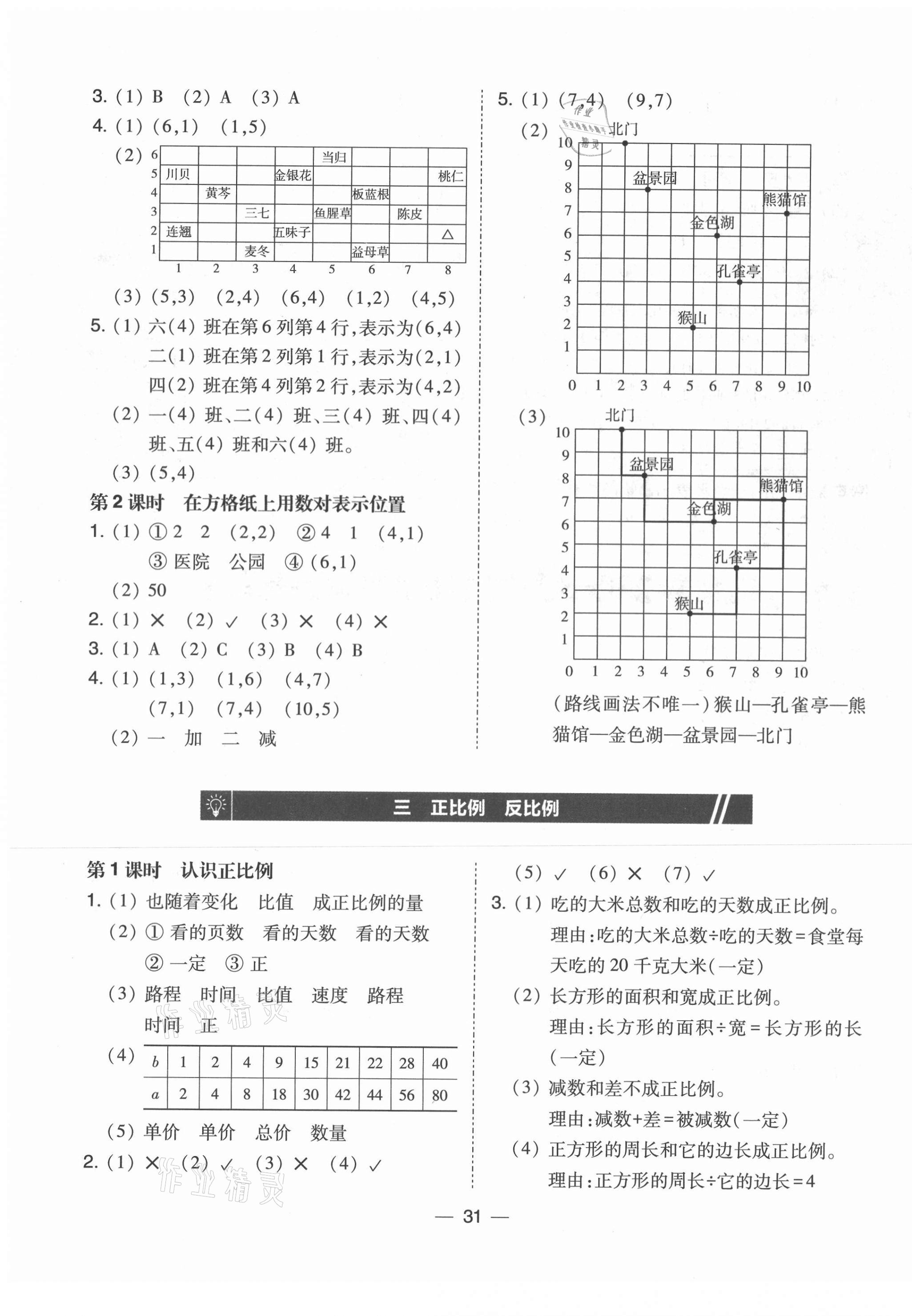 2021年北大綠卡六年級(jí)數(shù)學(xué)下冊(cè)冀教版 第3頁(yè)