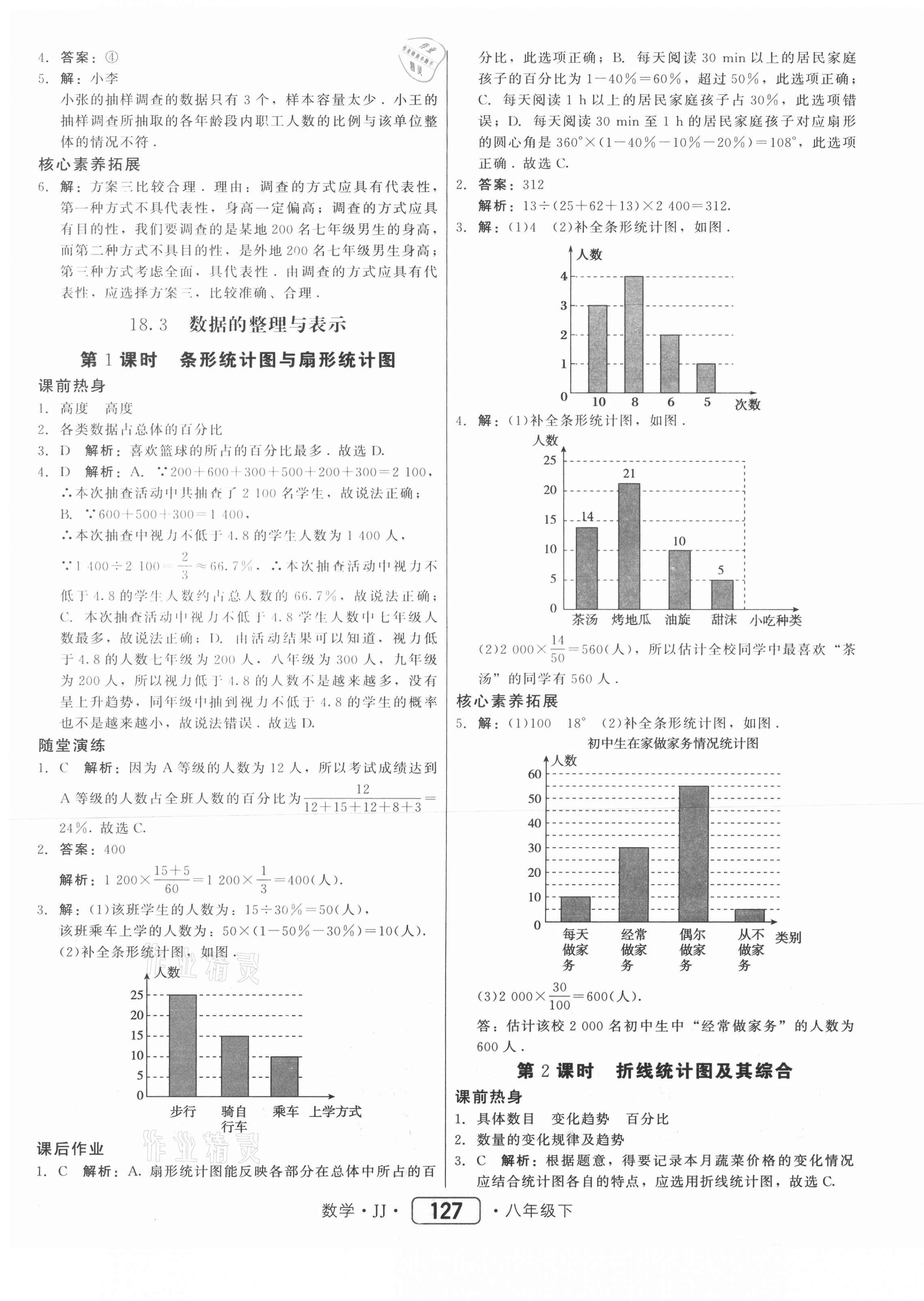 2021年紅對勾45分鐘作業(yè)與單元評估八年級數(shù)學下冊冀教版 第3頁