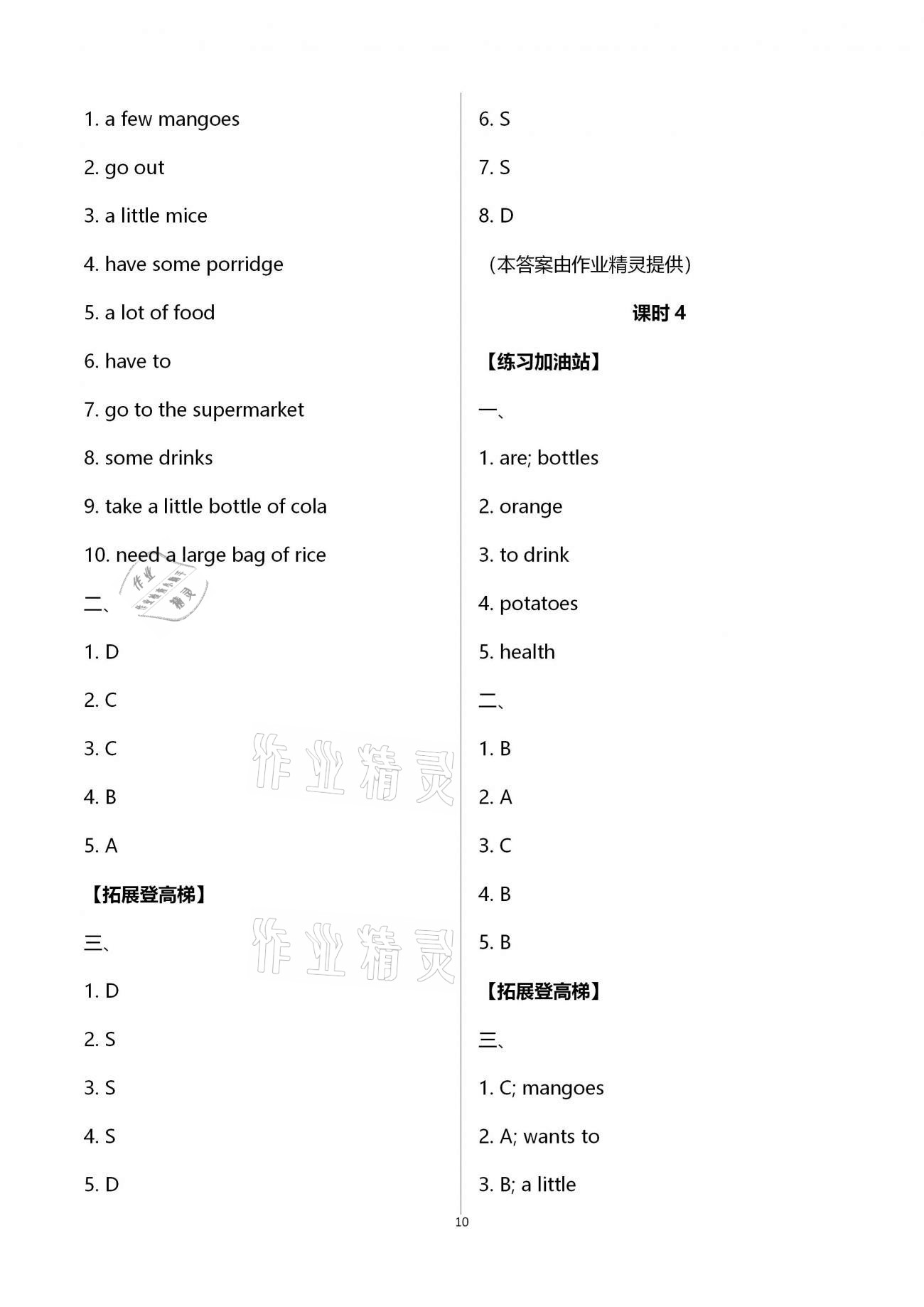 2021年阳光互动绿色成长空间六年级英语下册译林版 第10页