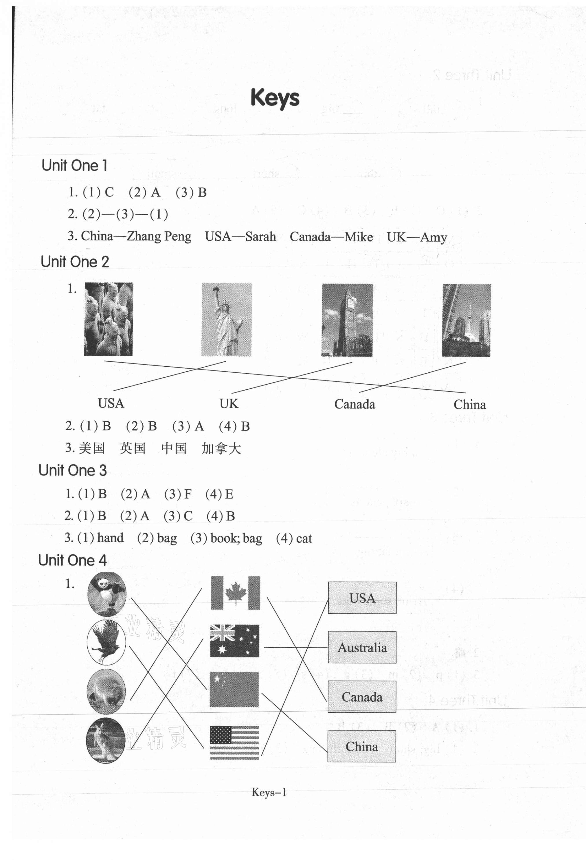 2021年每課一練三年級英語下冊人教版浙江少年兒童出版社 第1頁