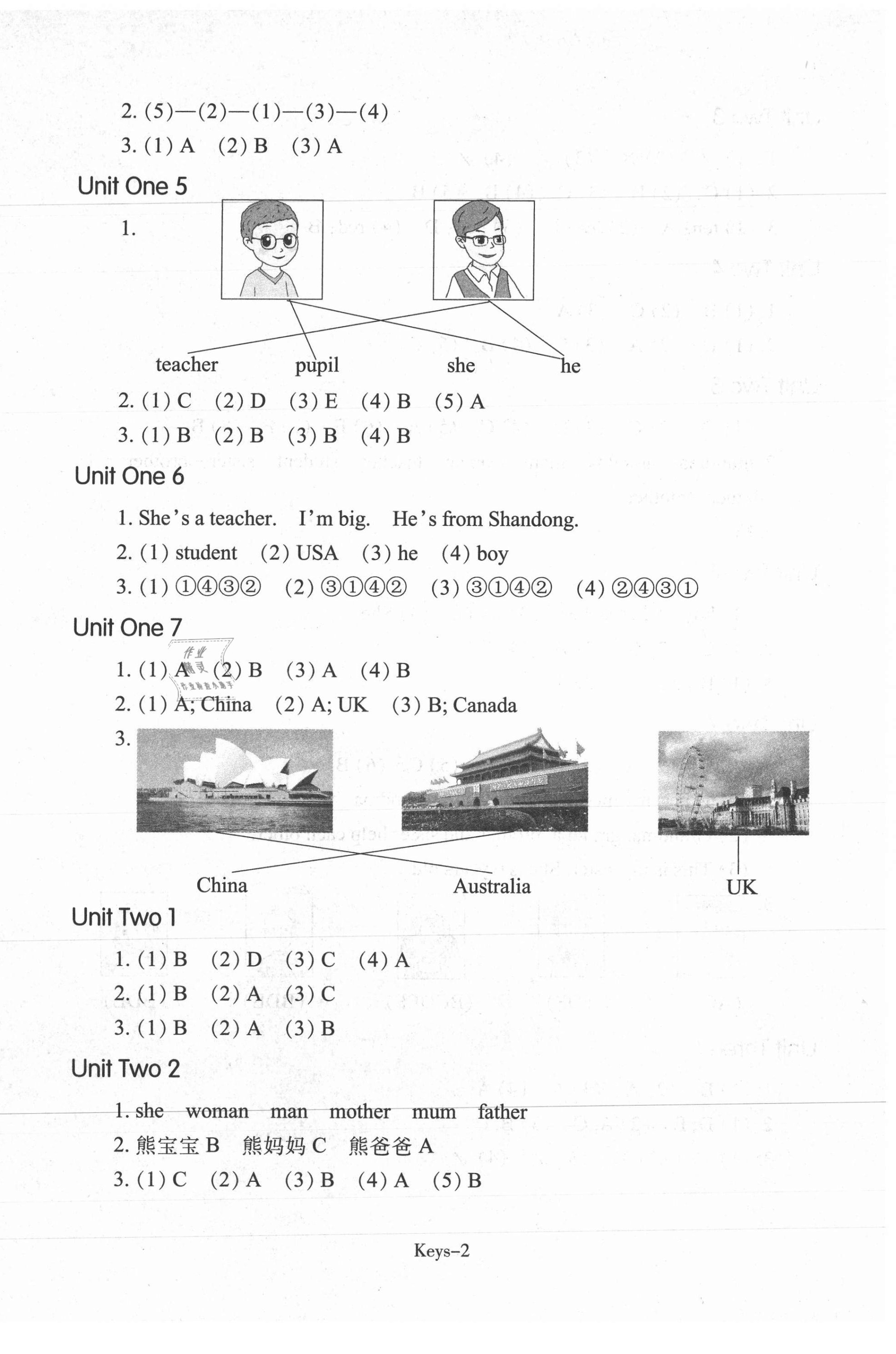 2021年每課一練三年級英語下冊人教版浙江少年兒童出版社 第2頁