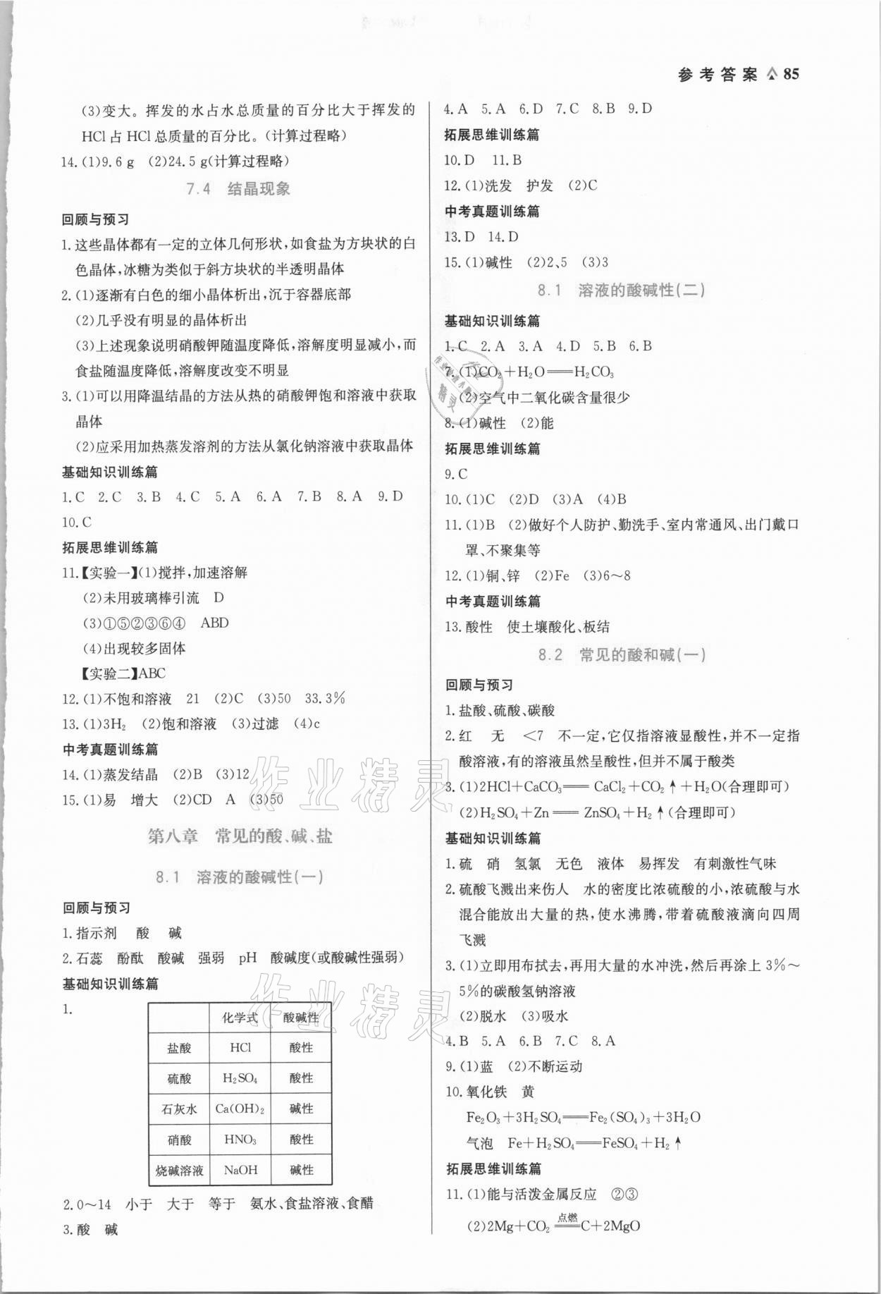 2021年教材解讀與優(yōu)化講練九年級化學(xué)下冊科粵版 第3頁
