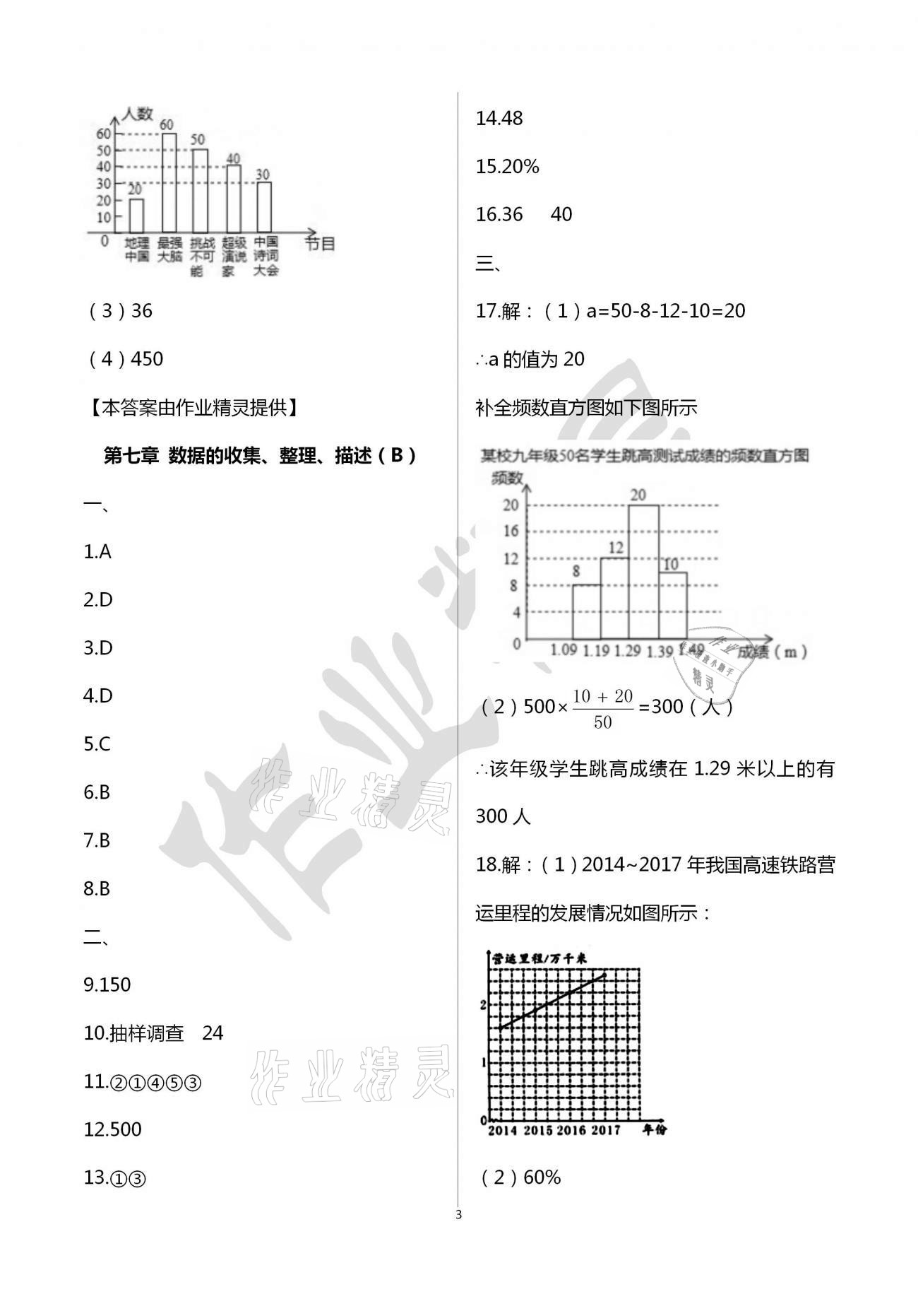 2021年陽光互動(dòng)綠色成長空間八年級數(shù)學(xué)下冊蘇科版提優(yōu)版 參考答案第3頁