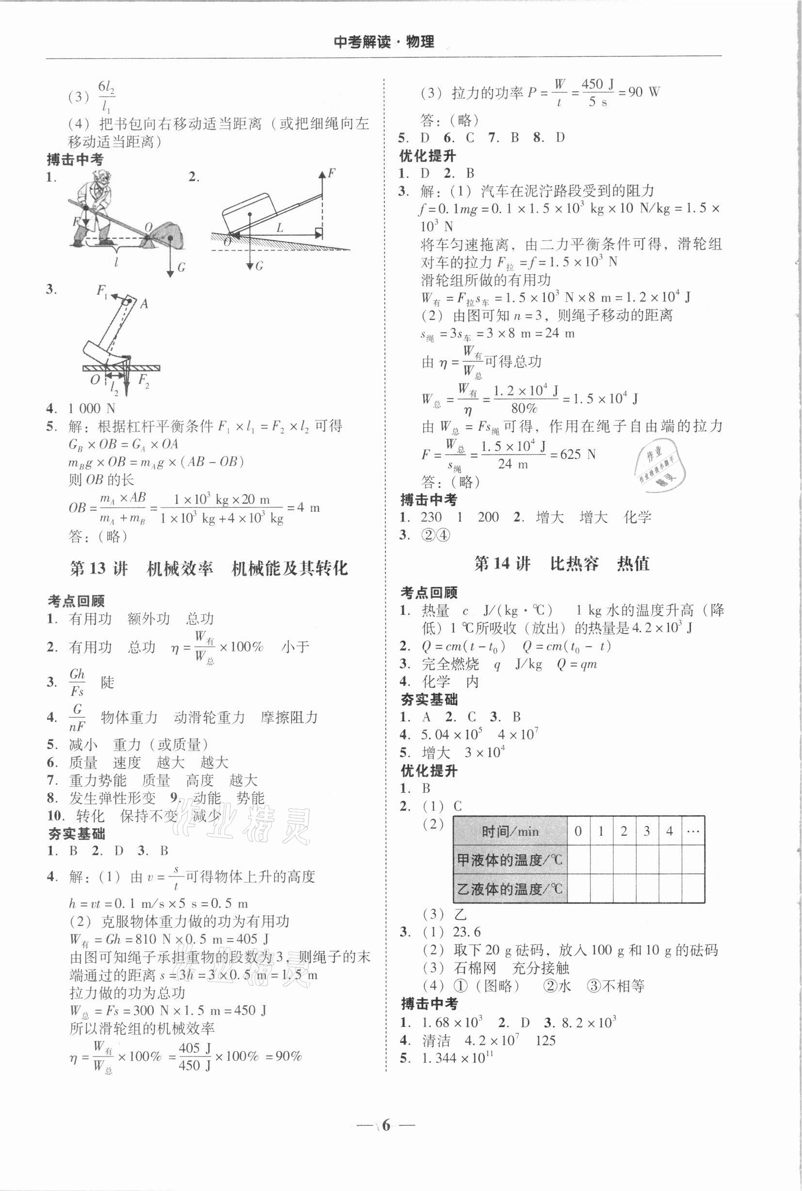 2021年南粵學典中考解讀物理 第6頁