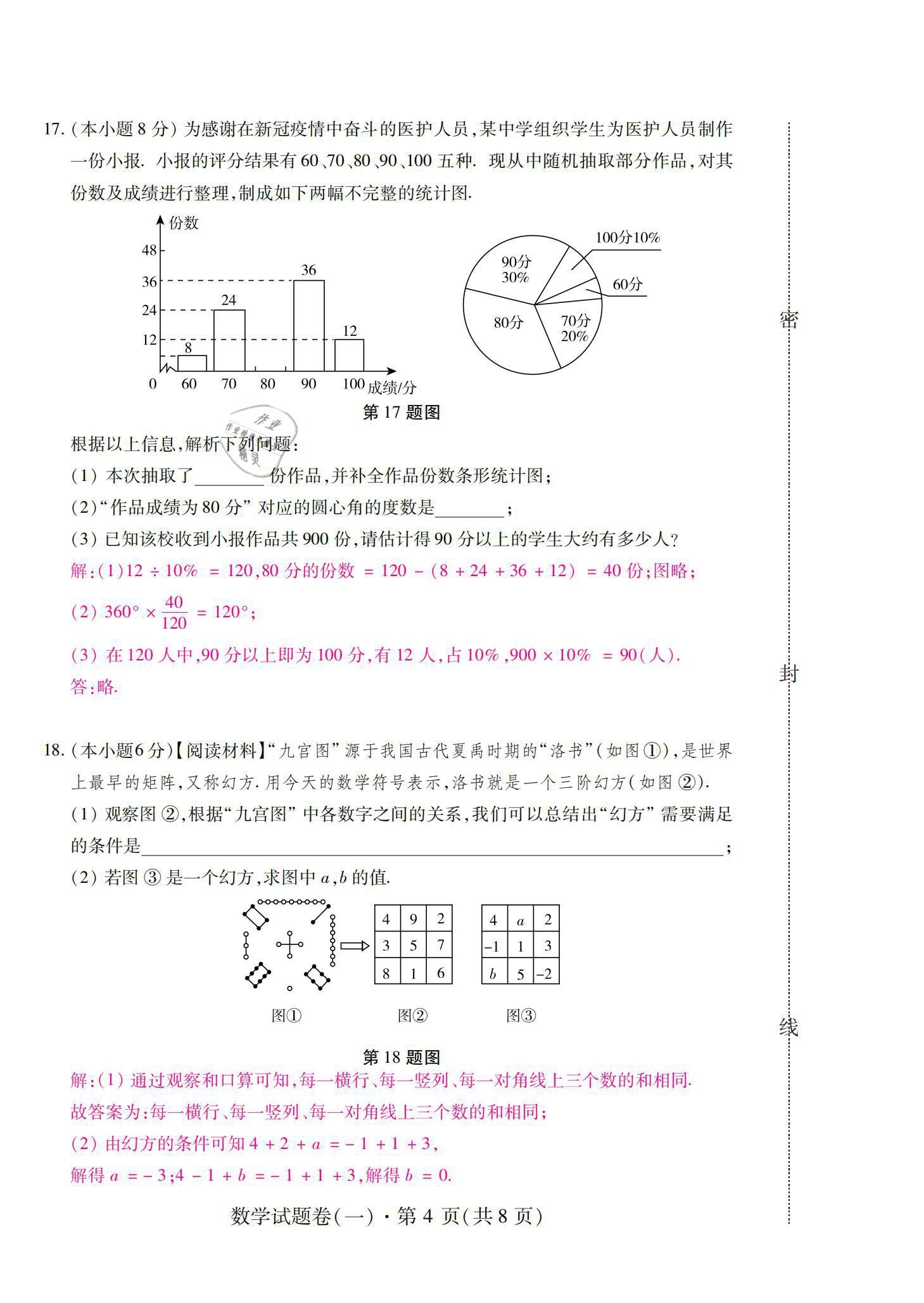 2021年本土6+3數(shù)學(xué)云南專版 第4頁(yè)