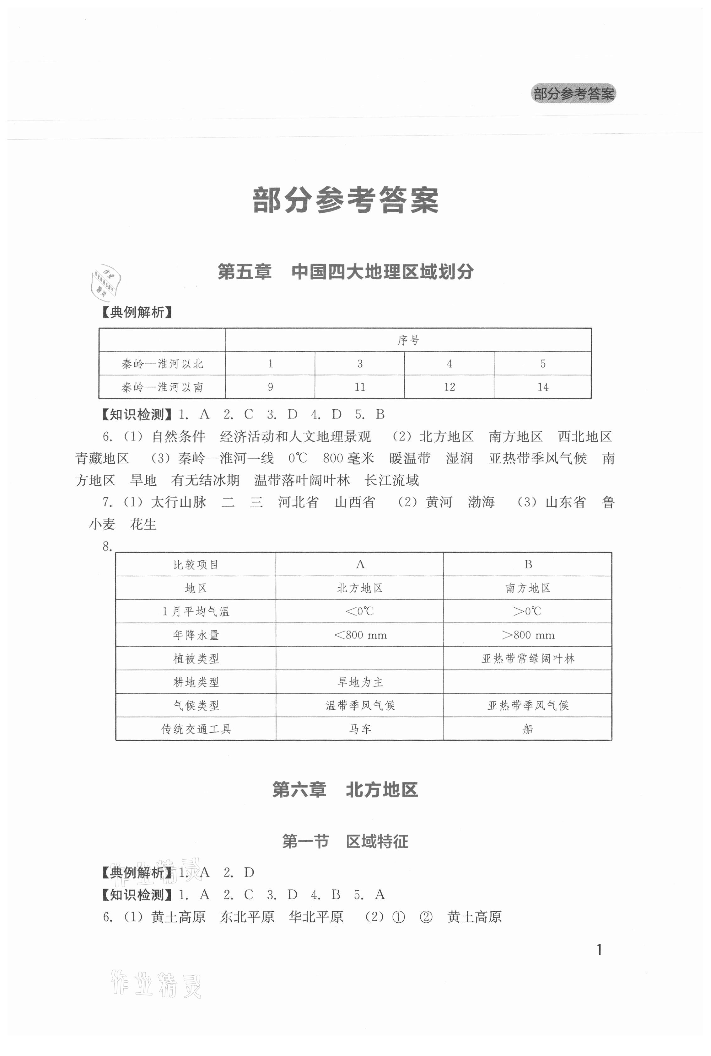 2021年新课程实践与探究丛书八年级地理下册商务星球版 第1页