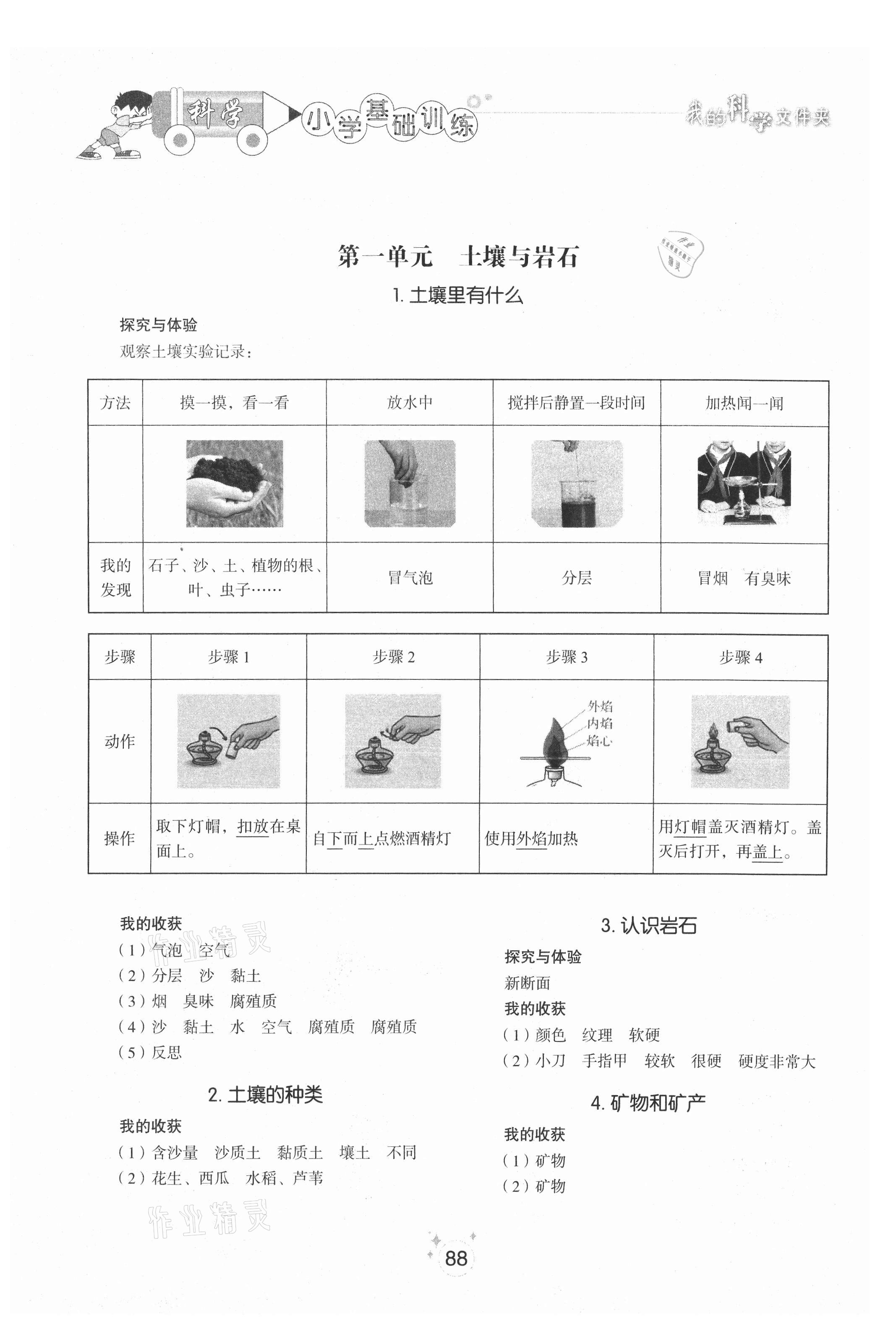 2021年小學(xué)基礎(chǔ)訓(xùn)練三年級(jí)科學(xué)下冊(cè)魯教版54制山東教育出版社 參考答案第1頁(yè)