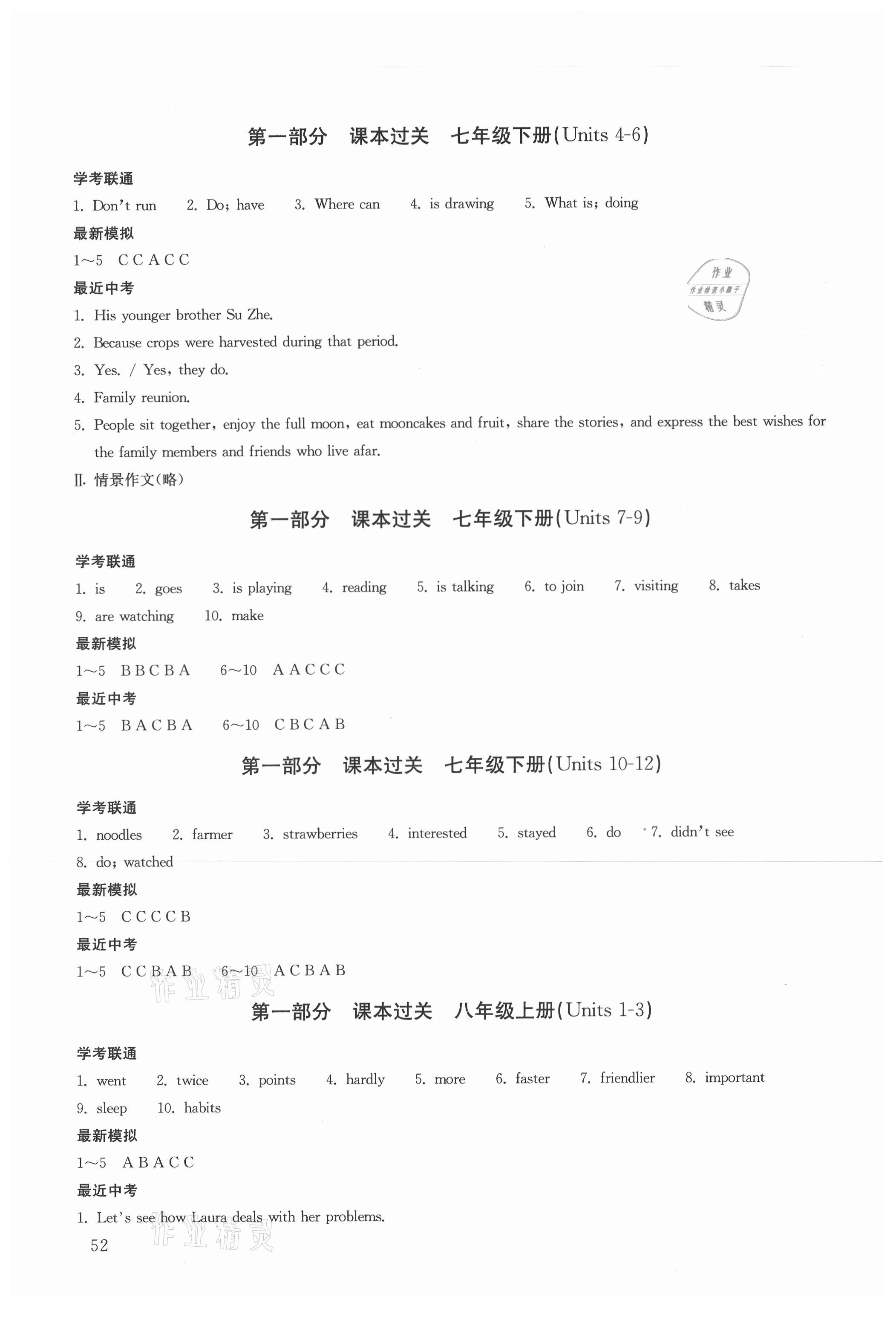 2021年初中学业考试指导丛书英语株洲专版 第2页