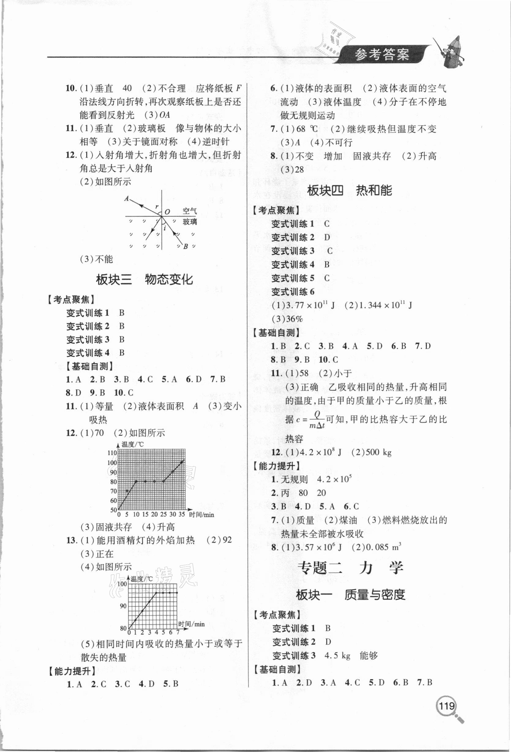 2021年新課堂同步學(xué)習(xí)與探究物理金鄉(xiāng)專版 參考答案第2頁