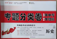 2021年專題分類卷3年中考2年模擬歷史