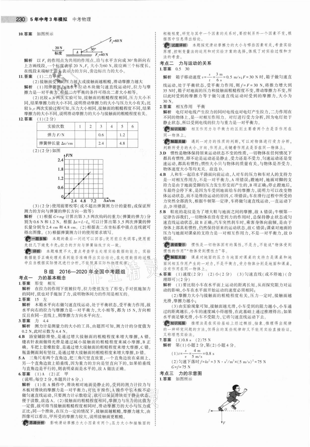 2021年5年中考3年模擬物理安徽專用 第14頁