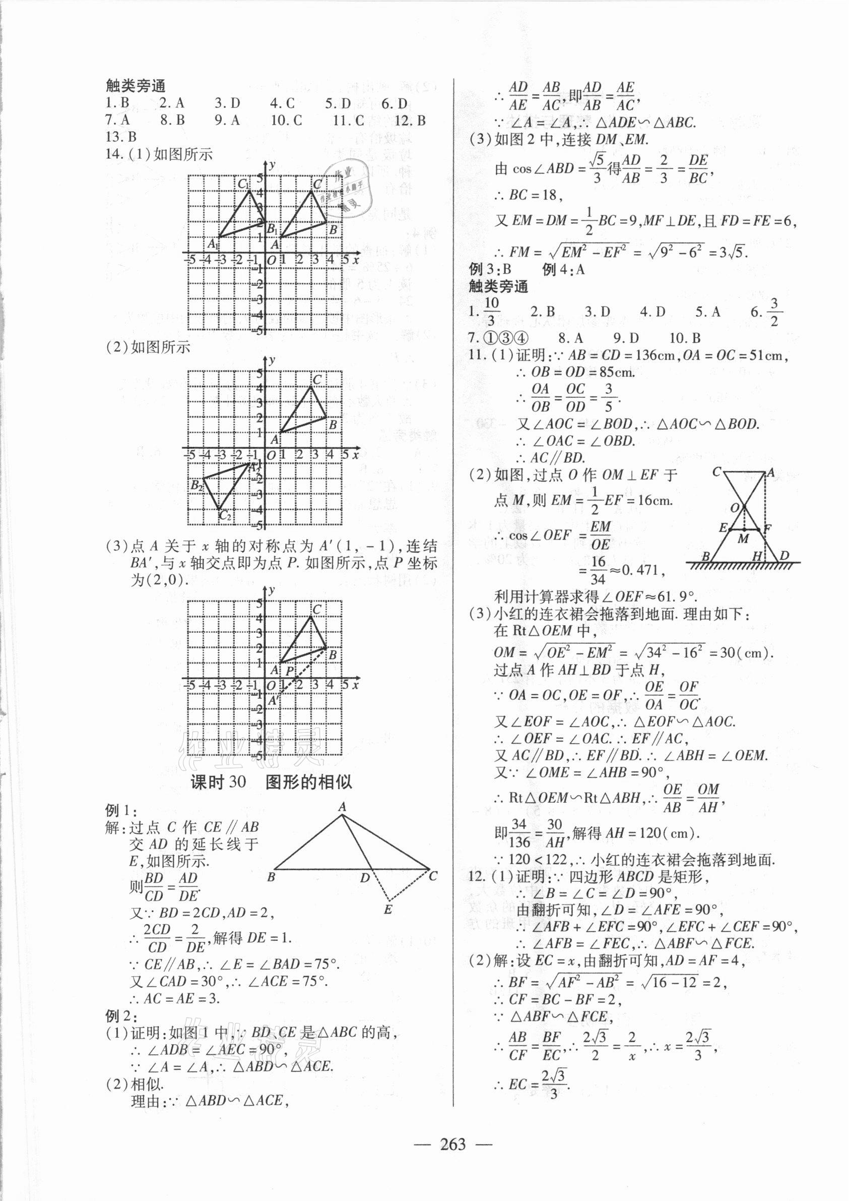 2021年望子成龍初中學(xué)業(yè)水平全程測控數(shù)學(xué) 第13頁