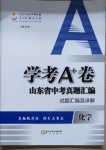 2021年學考A+卷山東省中考真題匯編化學