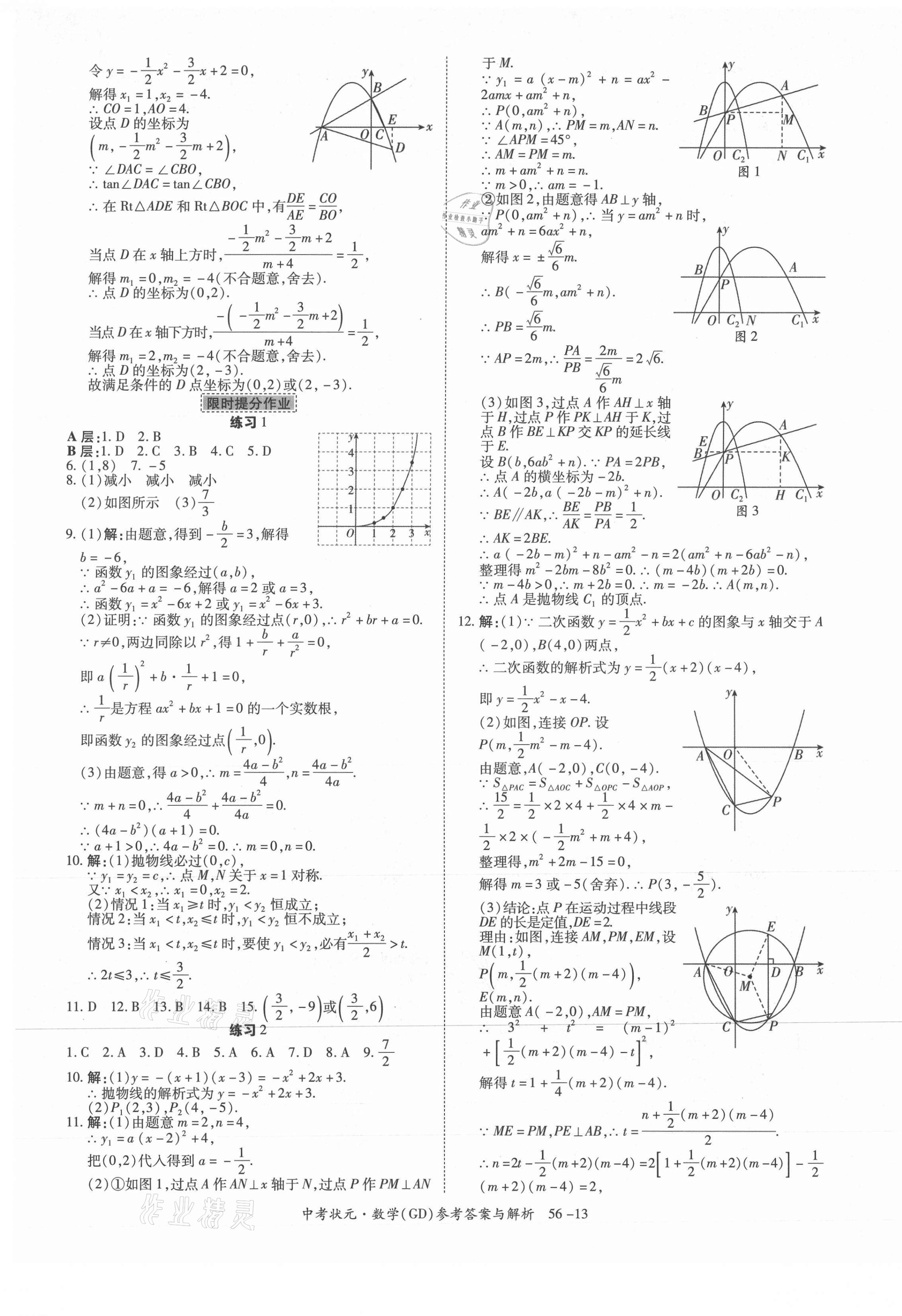 2021年中考狀元數(shù)學(xué)廣東專版 第13頁