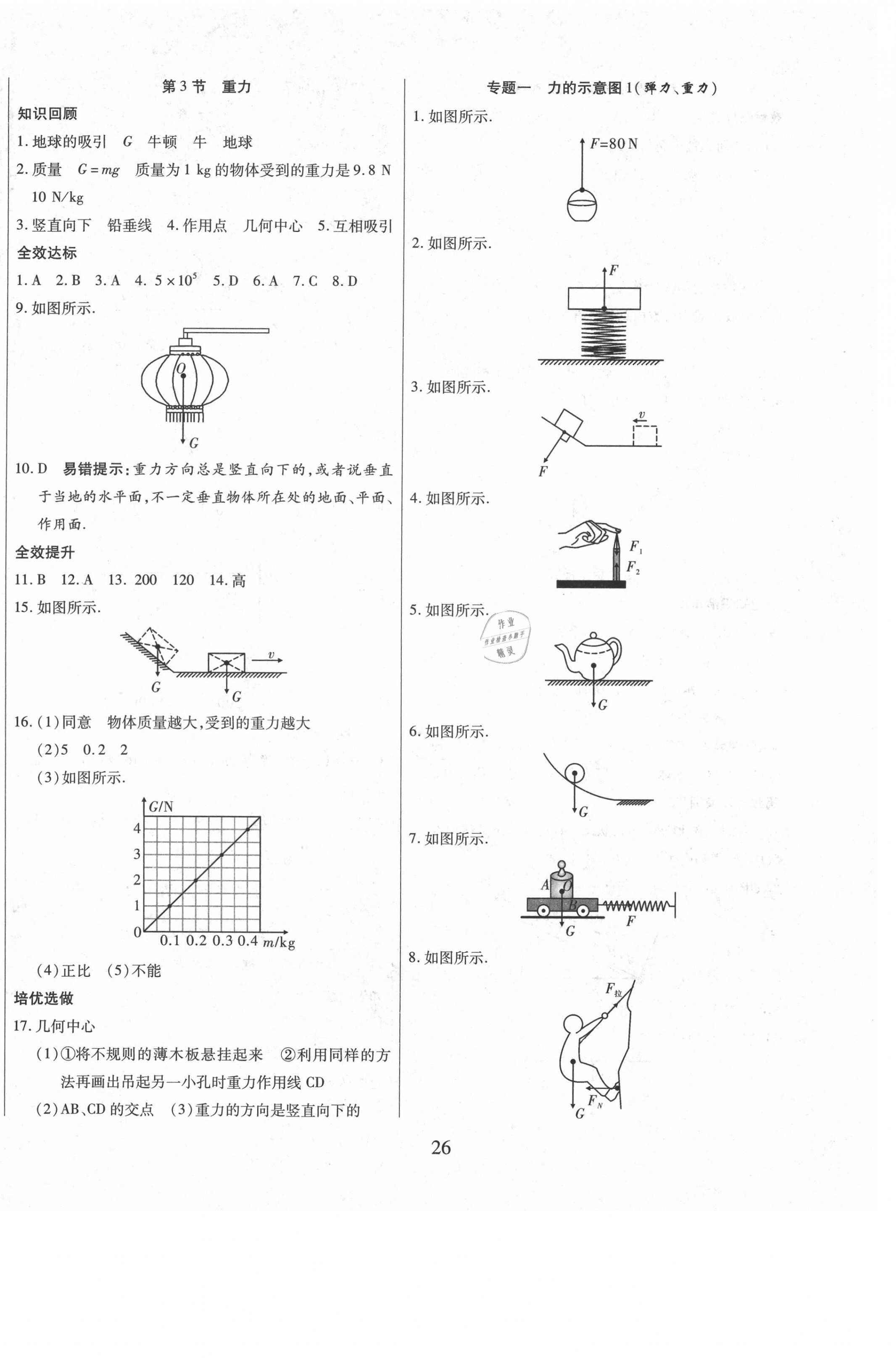 2021年全效课堂八年级物理下册人教版 第2页