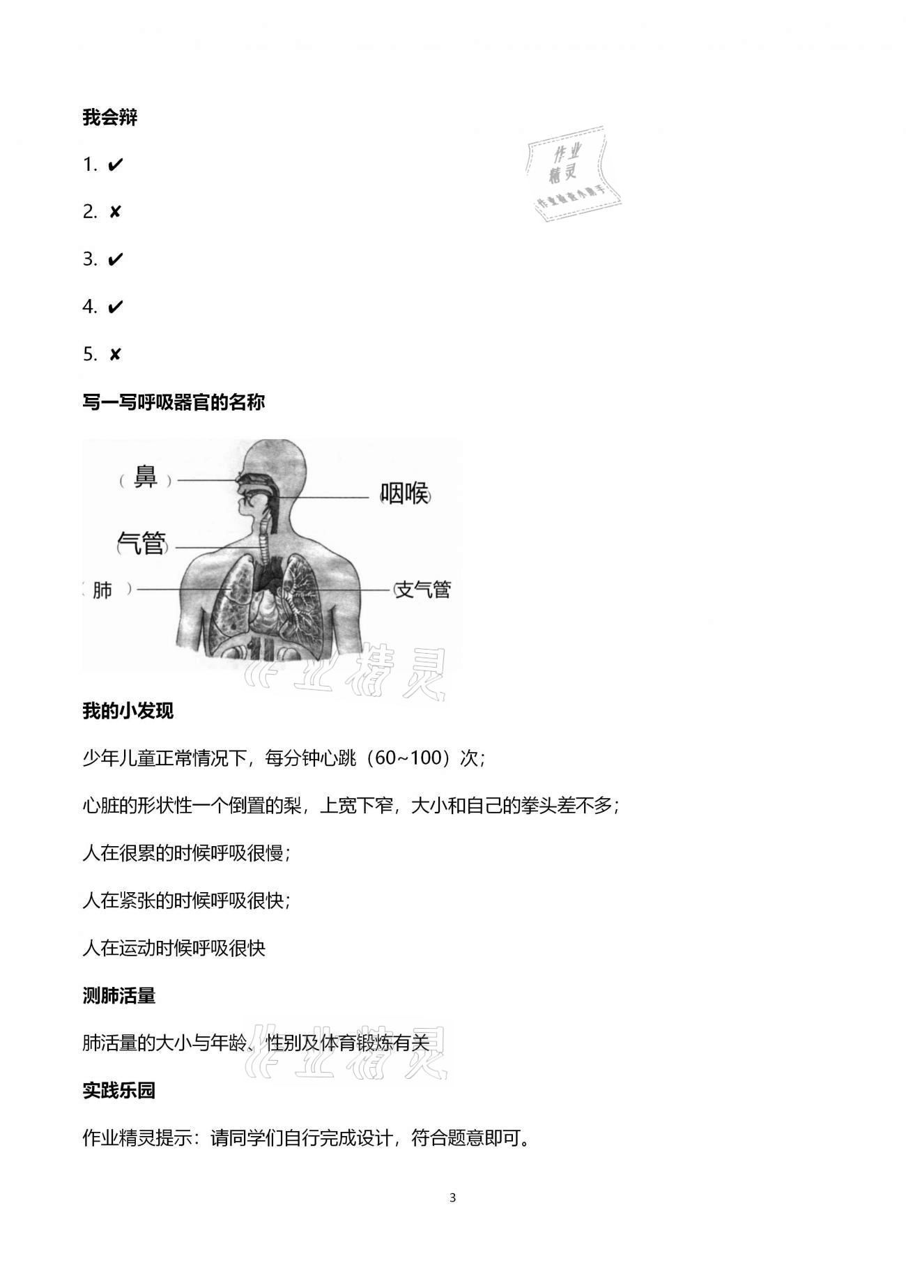 2021年新課堂同步學習與探究五年級科學下冊青島版金鄉(xiāng)專版 第3頁